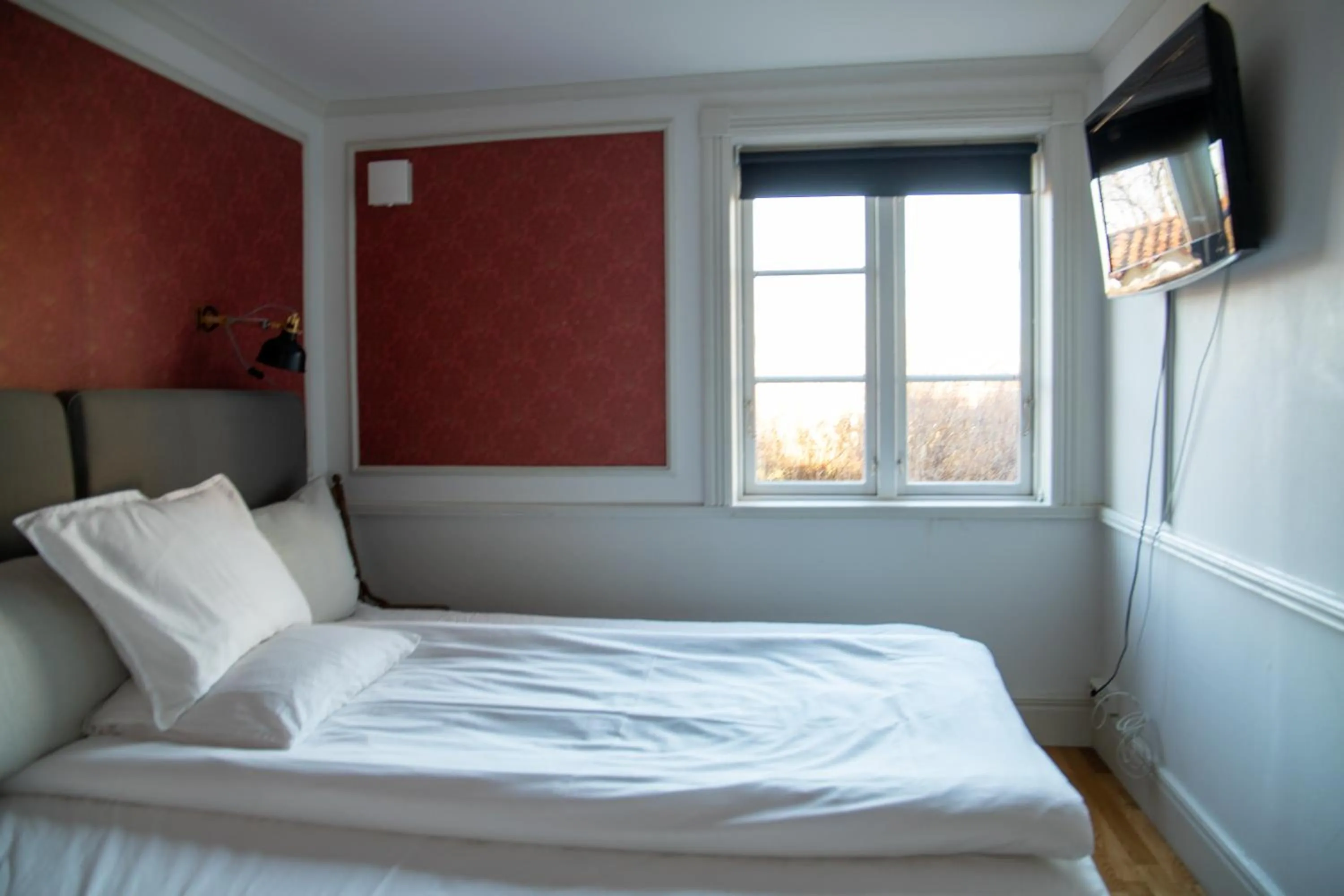 Bed in Mamma Carinas Pensionat B&B