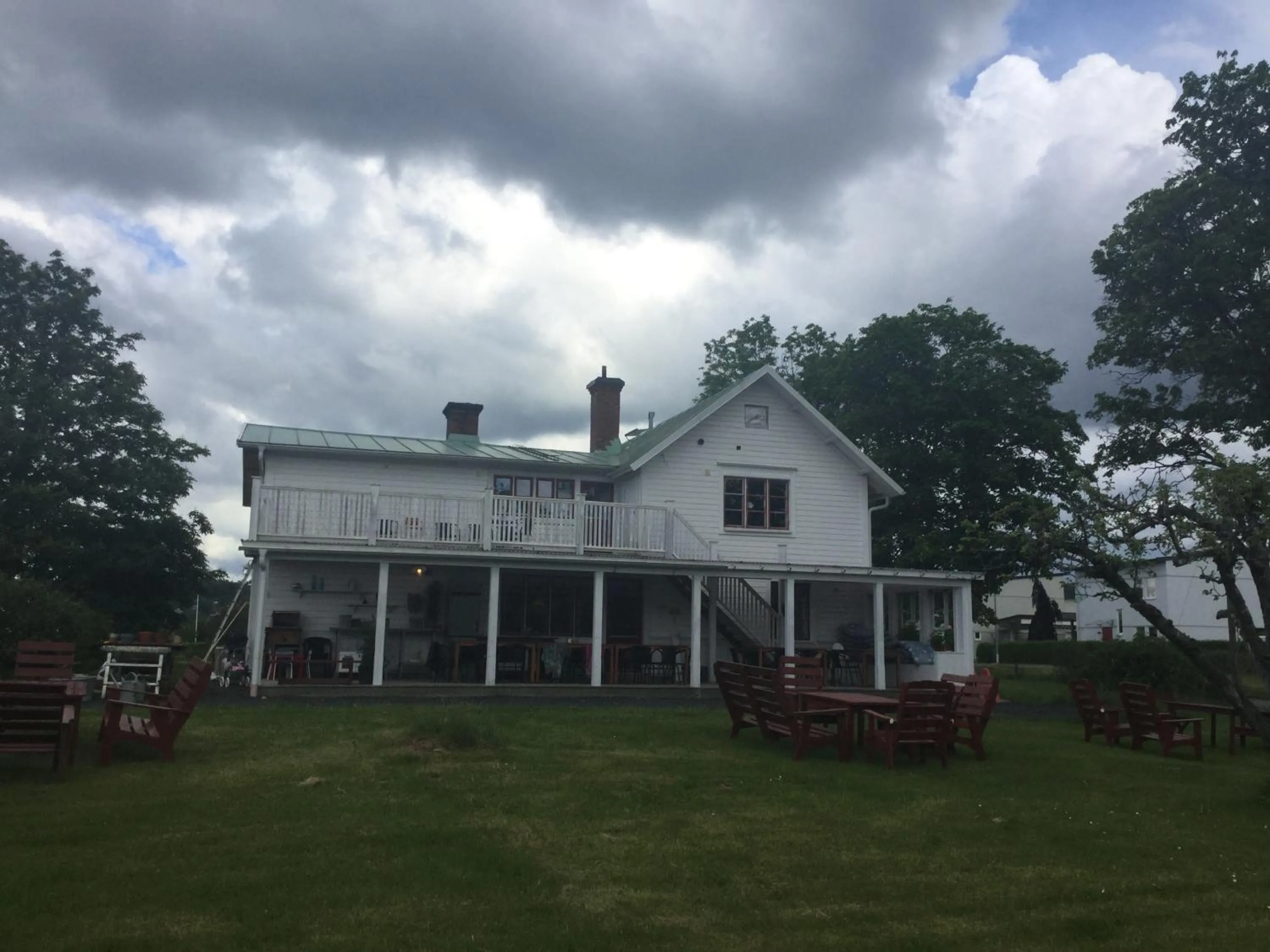 Patio in Mamma Carinas Pensionat B&B
