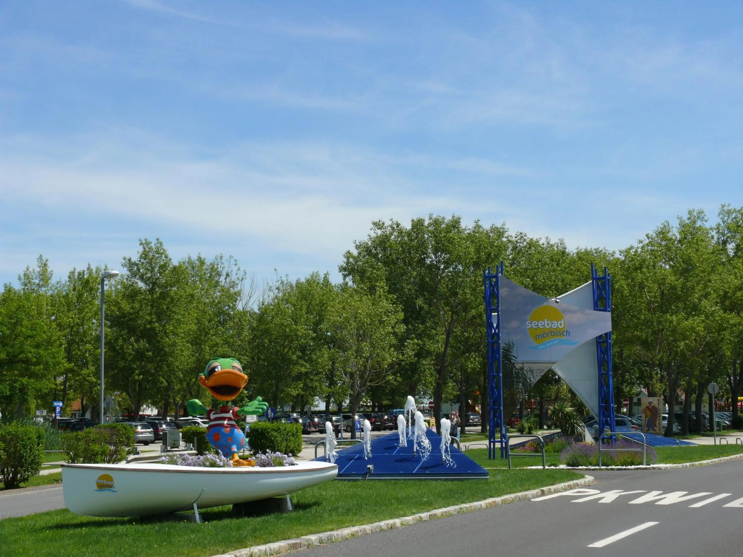Beach in Pension Peterhof