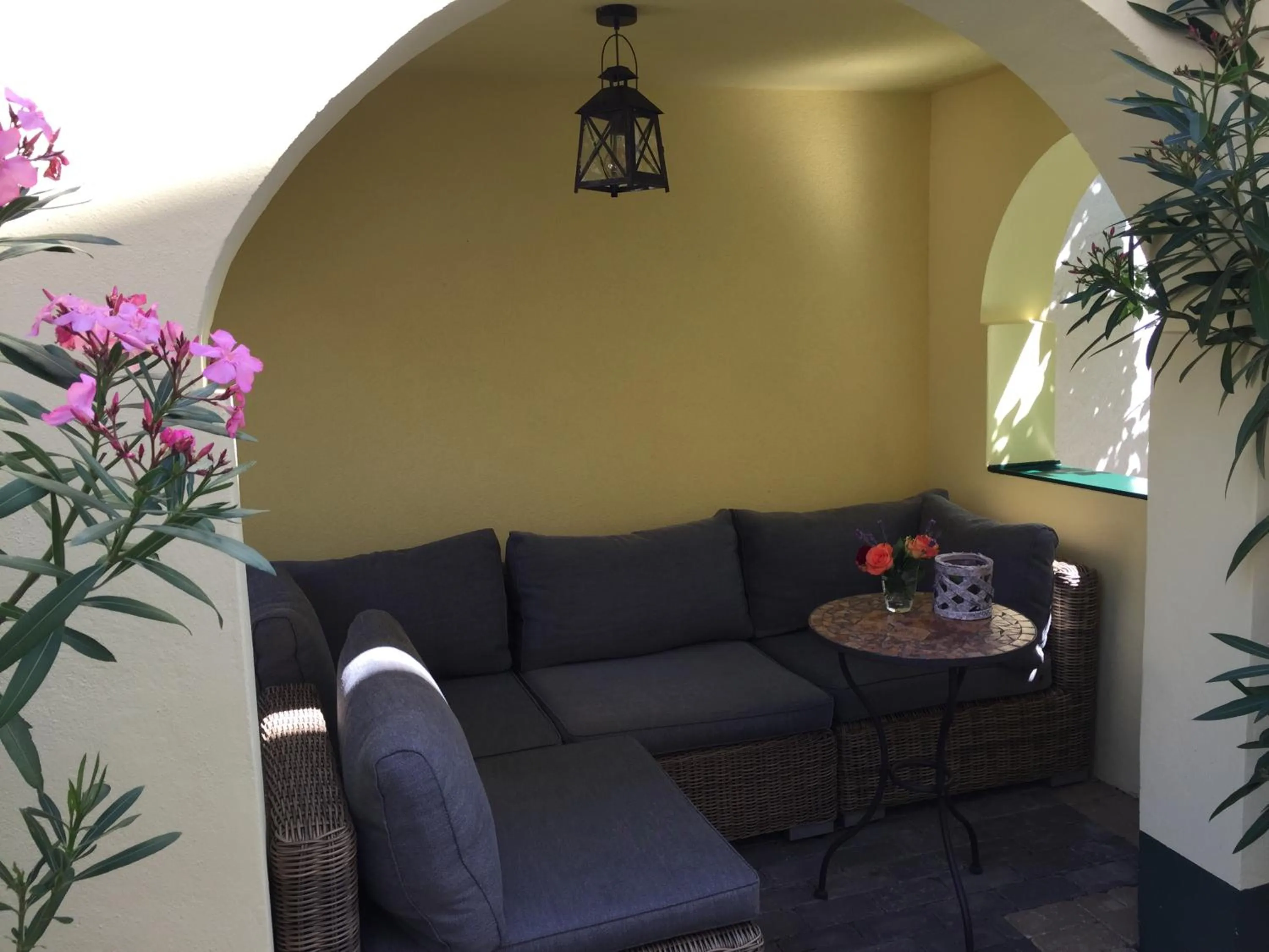 Seating area in Pension Peterhof