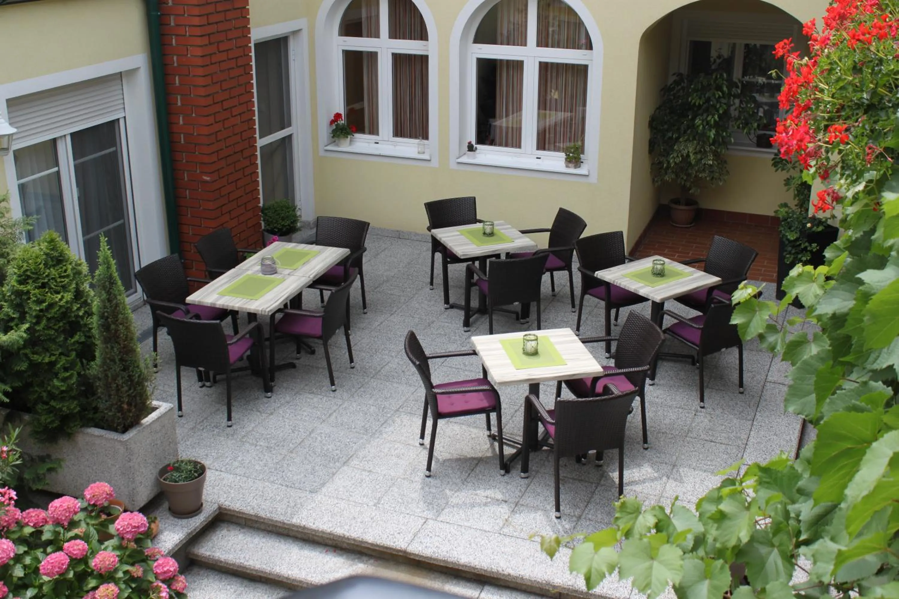 Balcony/Terrace in Pension Peterhof
