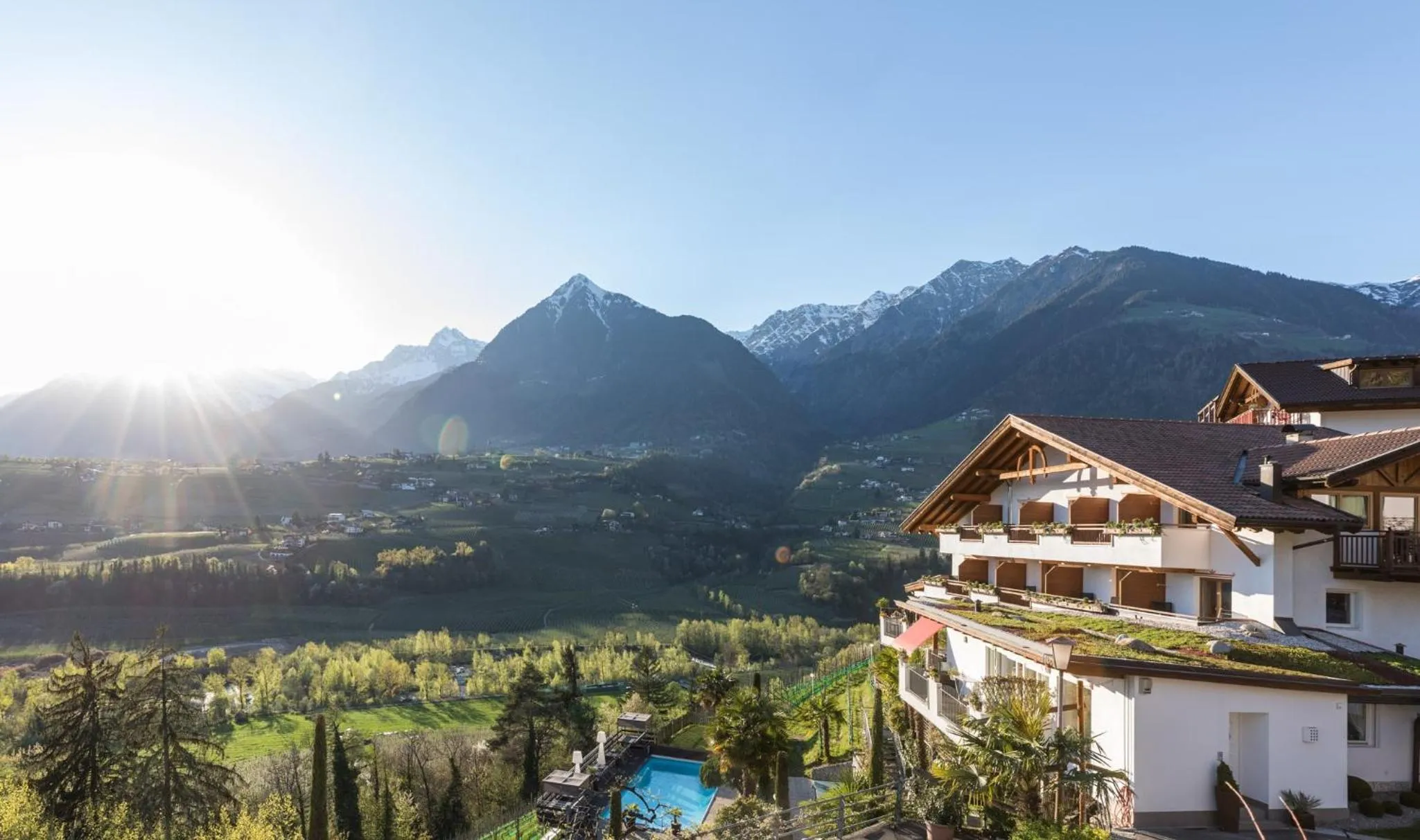 Bird's eye view in Hotel Weingut Innerleiterhof