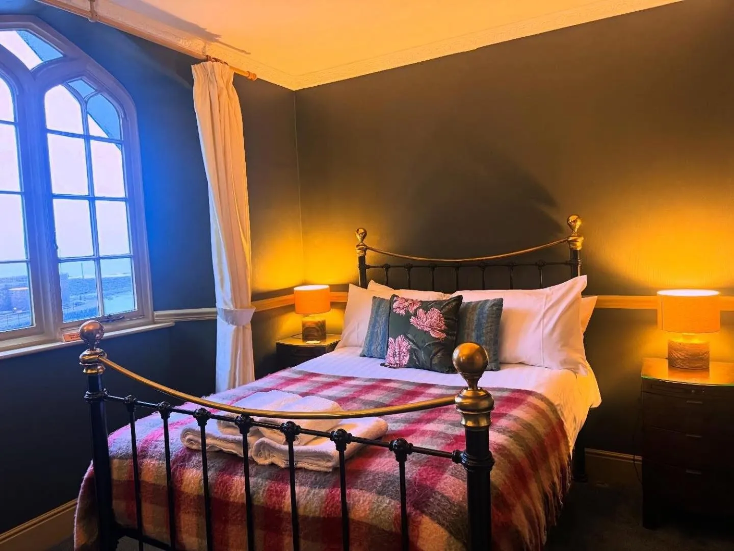 Bed in Rock House Hotel