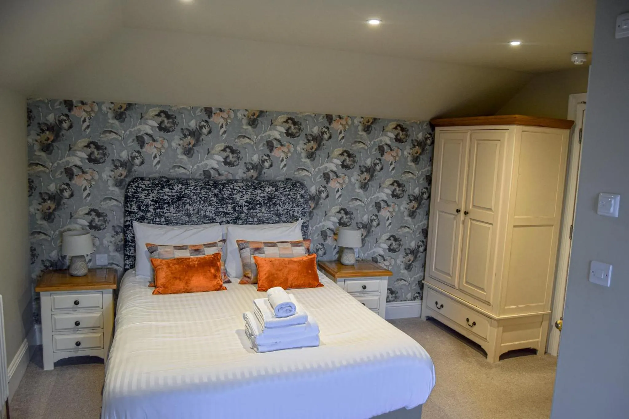 Bed in Rock House Hotel