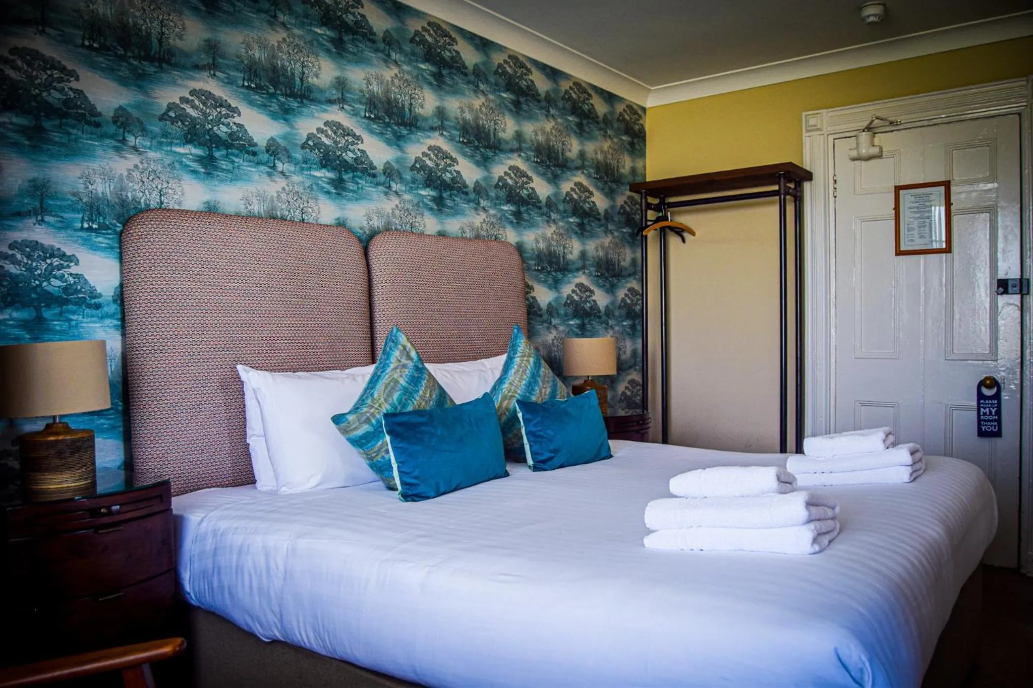 Bed in Rock House Hotel