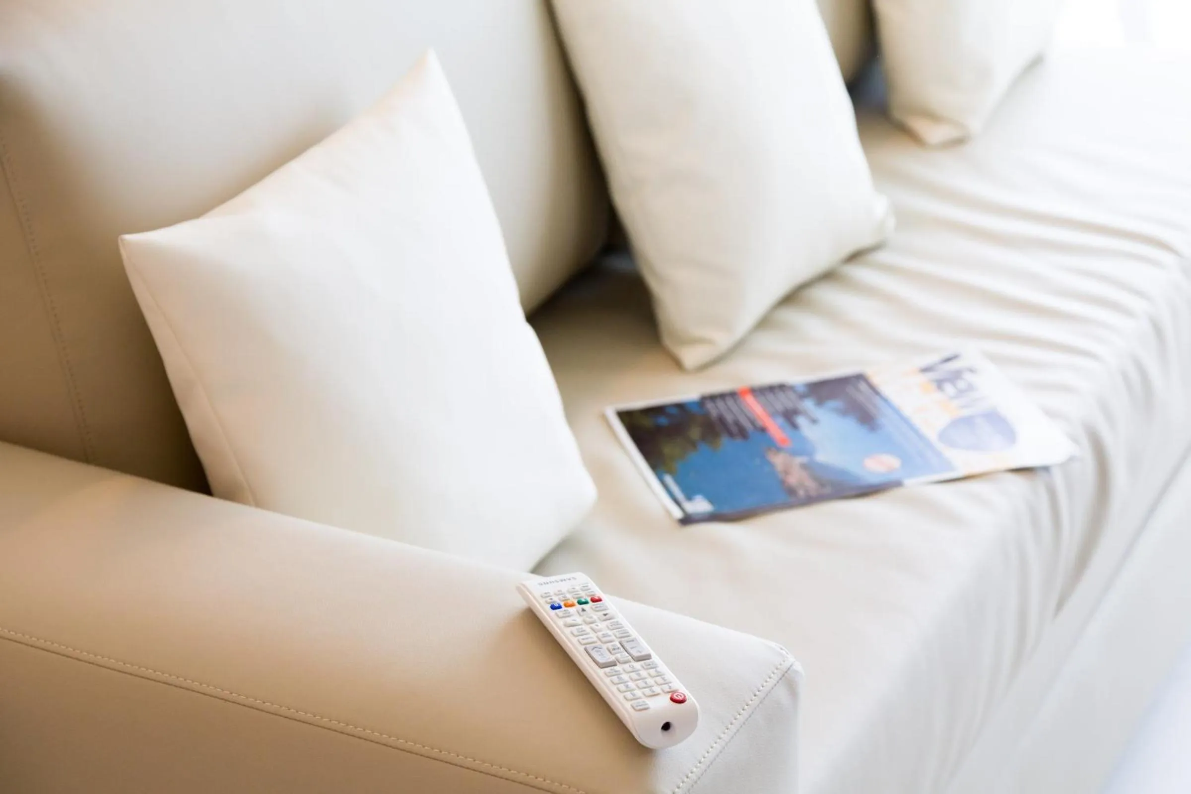 Seating area, Bed in Hotel Vega