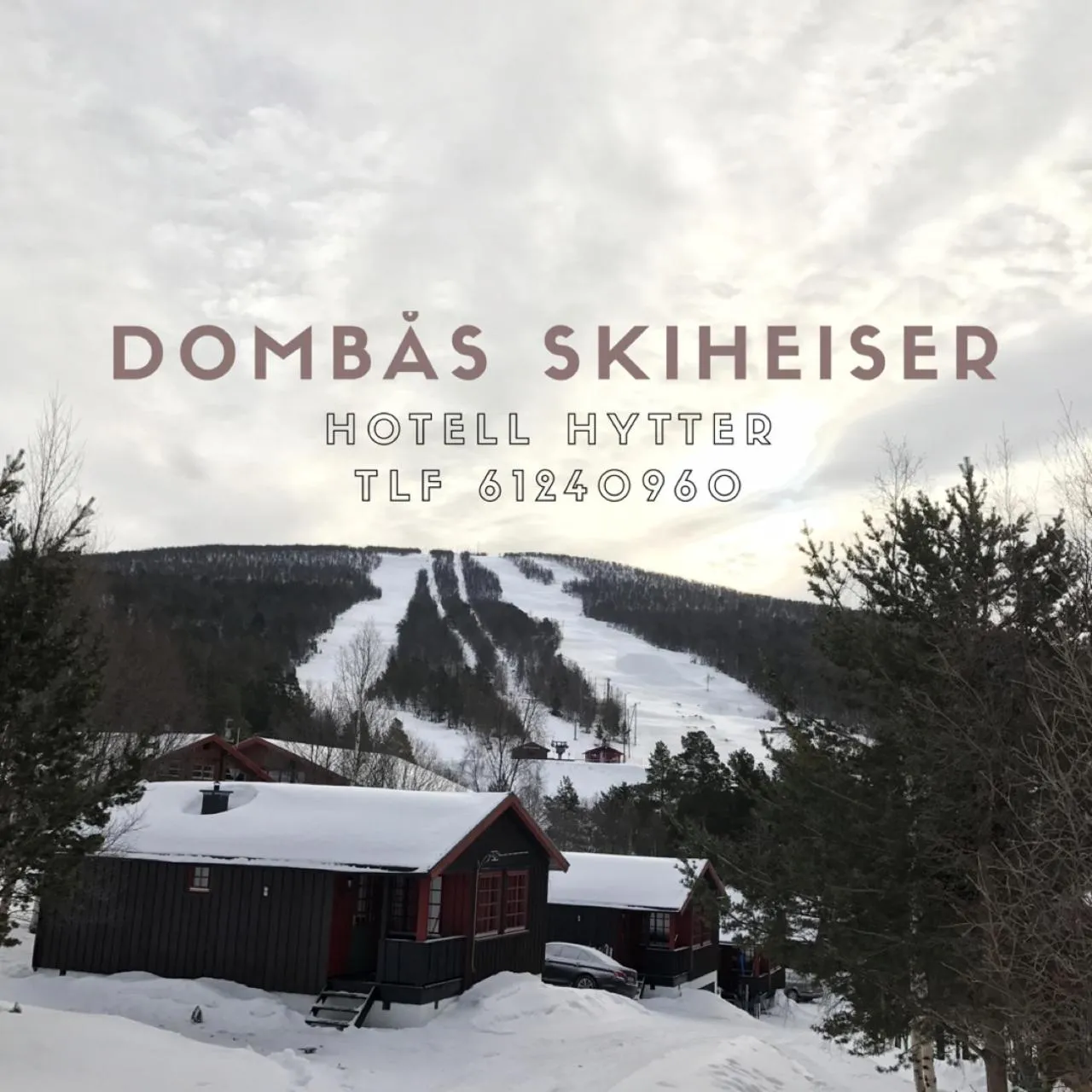 Skiing in Hytter Dombås