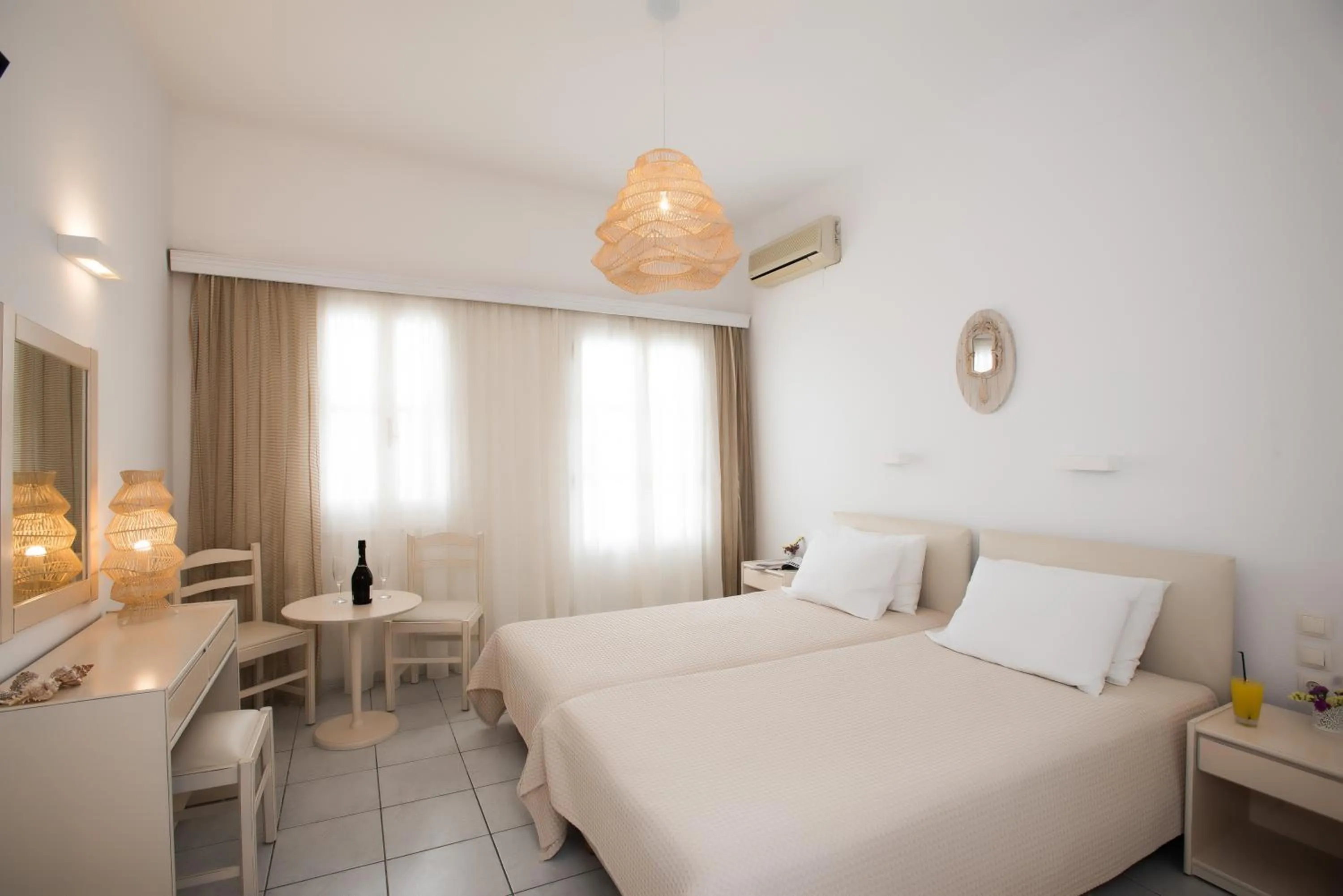 Bed in Hotel Charissi