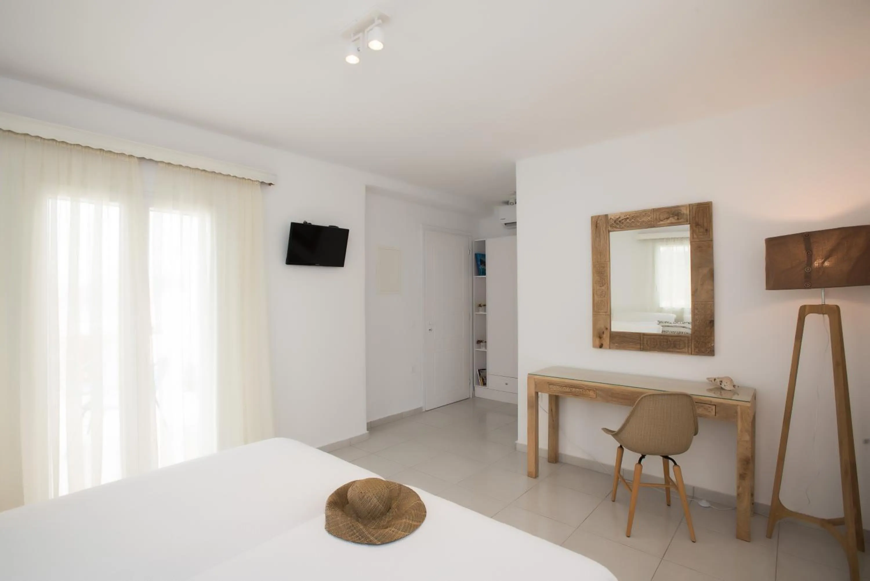 Bed in Hotel Charissi