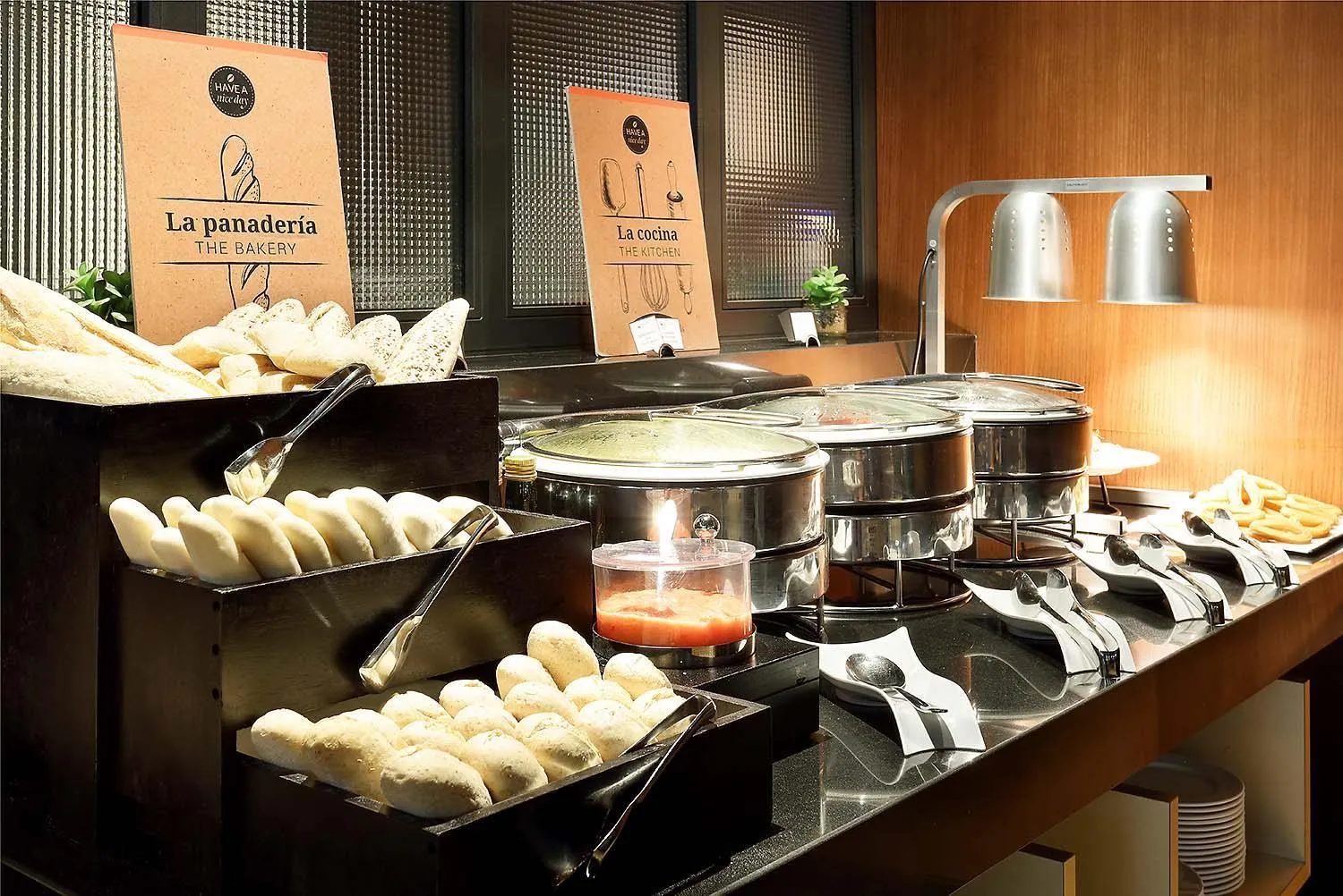Buffet breakfast in Áurea Catedral by Eurostars Hotel Company