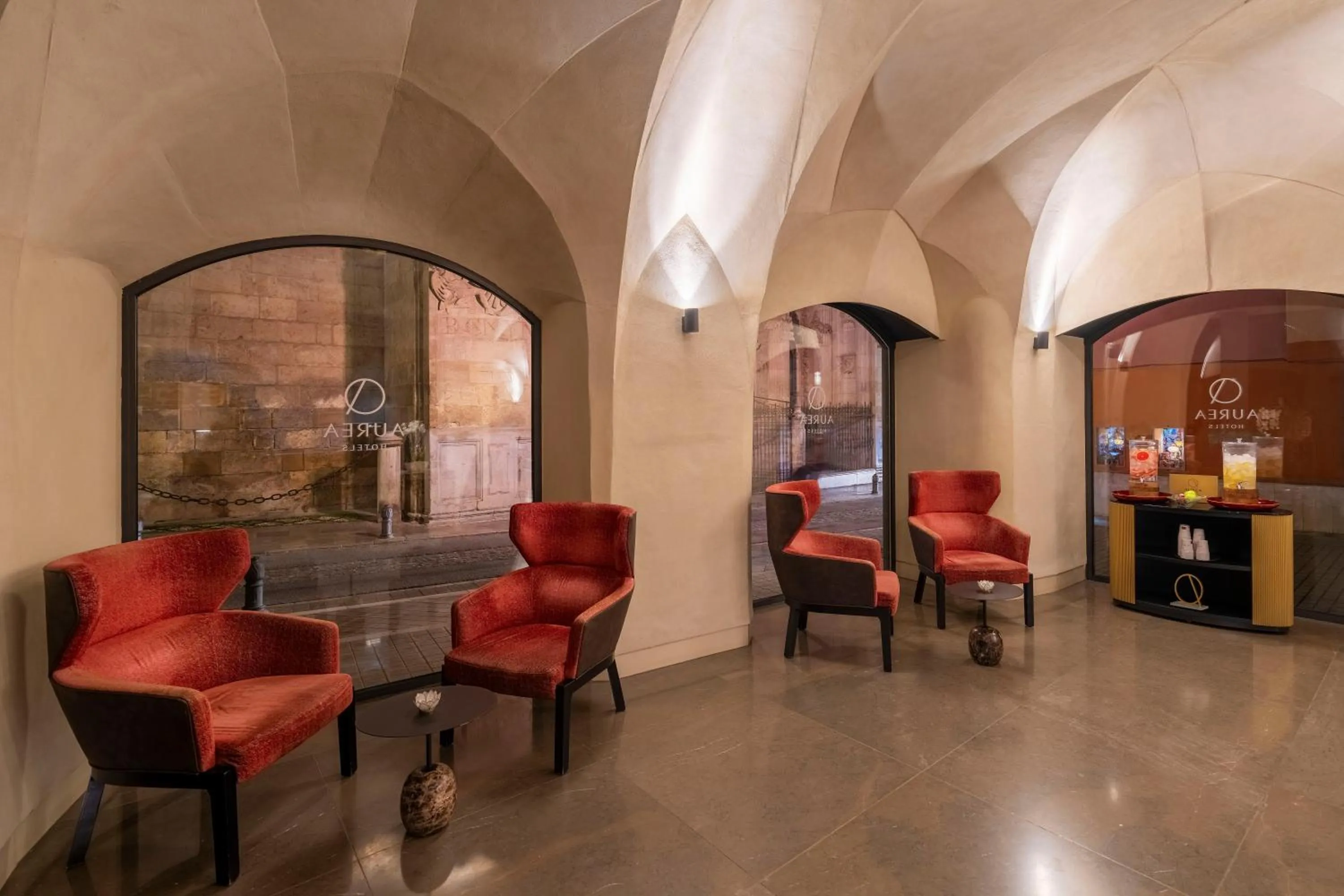 Seating area in Áurea Catedral by Eurostars Hotel Company