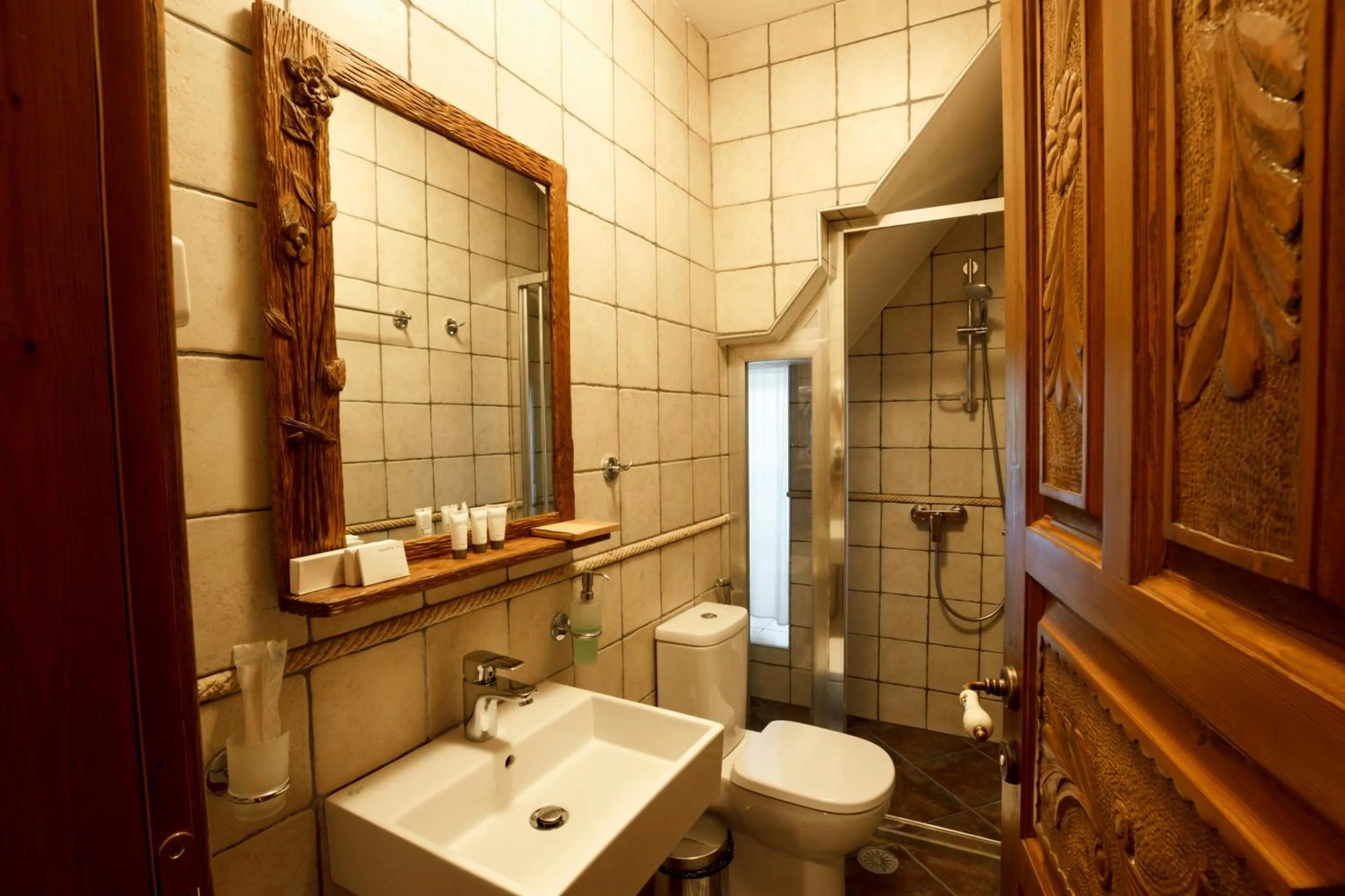 Shower in Boutique Hotel Musée