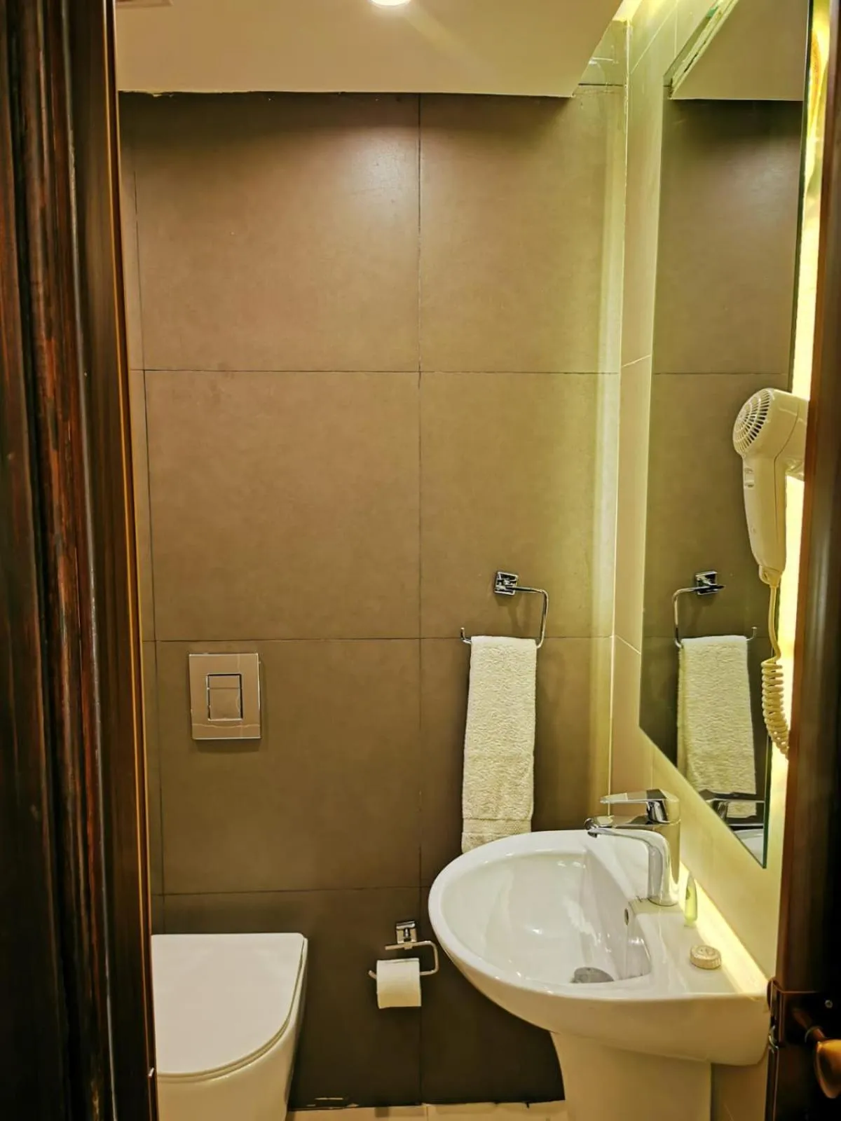 Toilet in TAJ Hotel