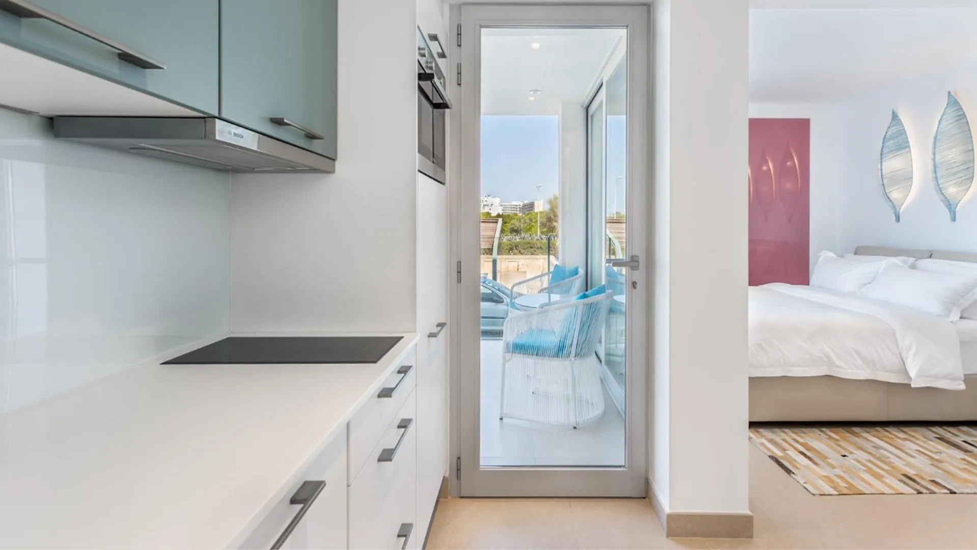 Bathroom, Bed in The Hype Beachhouse