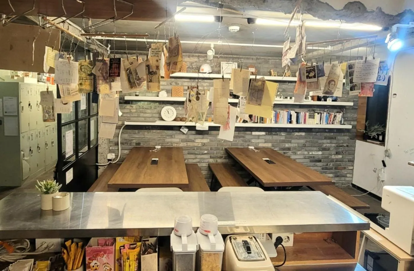 Lobby or reception in The Cube Hotel