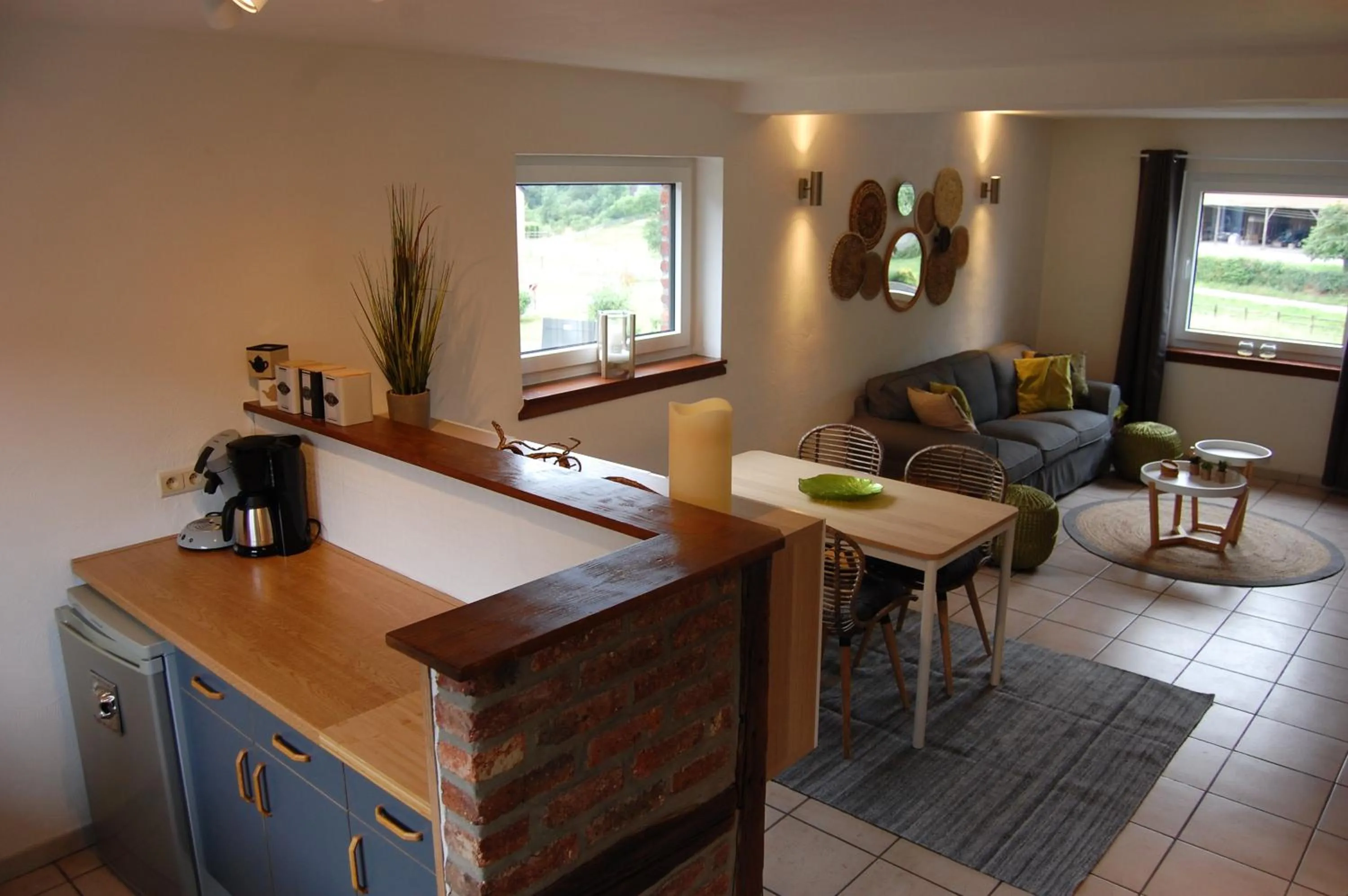 Kitchen or kitchenette in Appartement Fleurs des champs - Esc'Appart