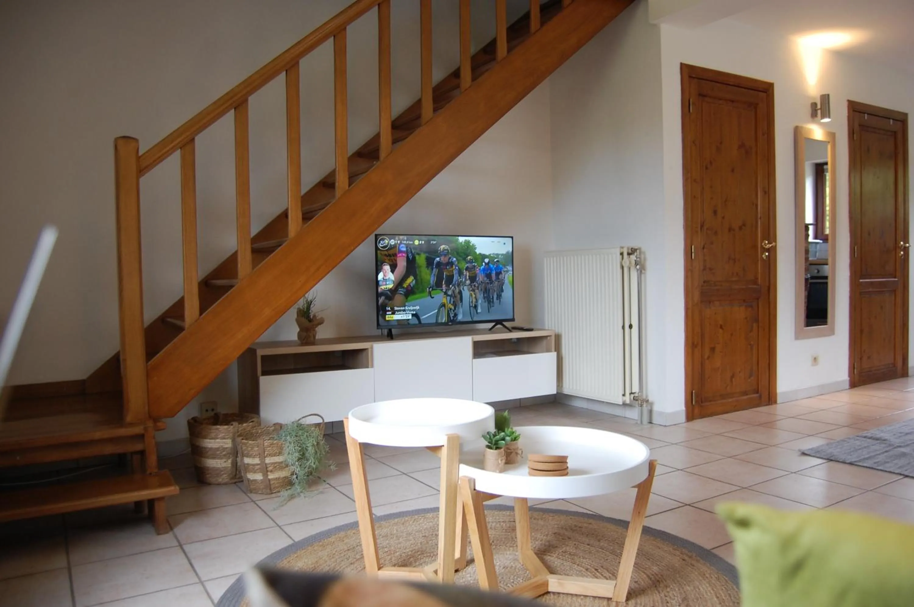 TV and multimedia in Appartement Fleurs des champs - Esc'Appart