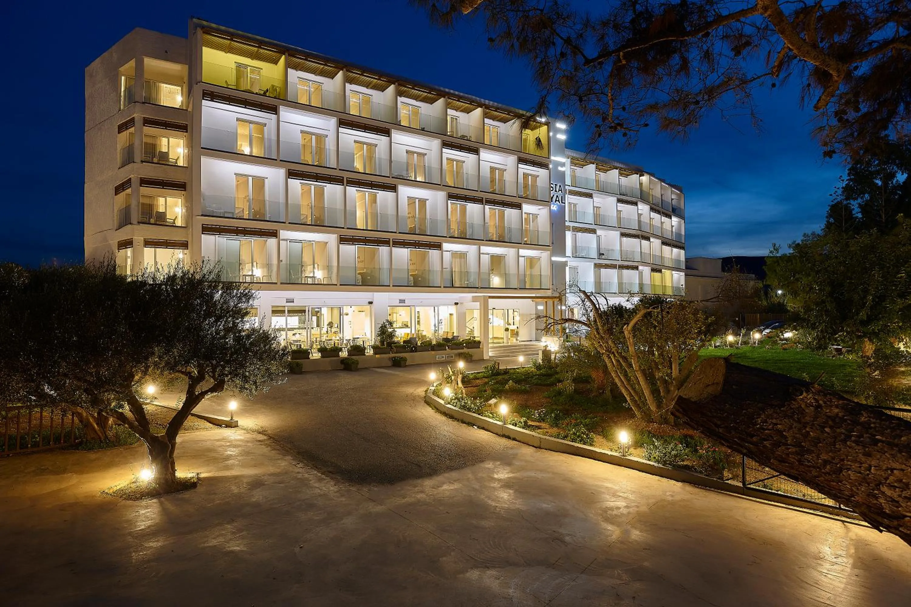 Property building in Vasia Royal Hotel