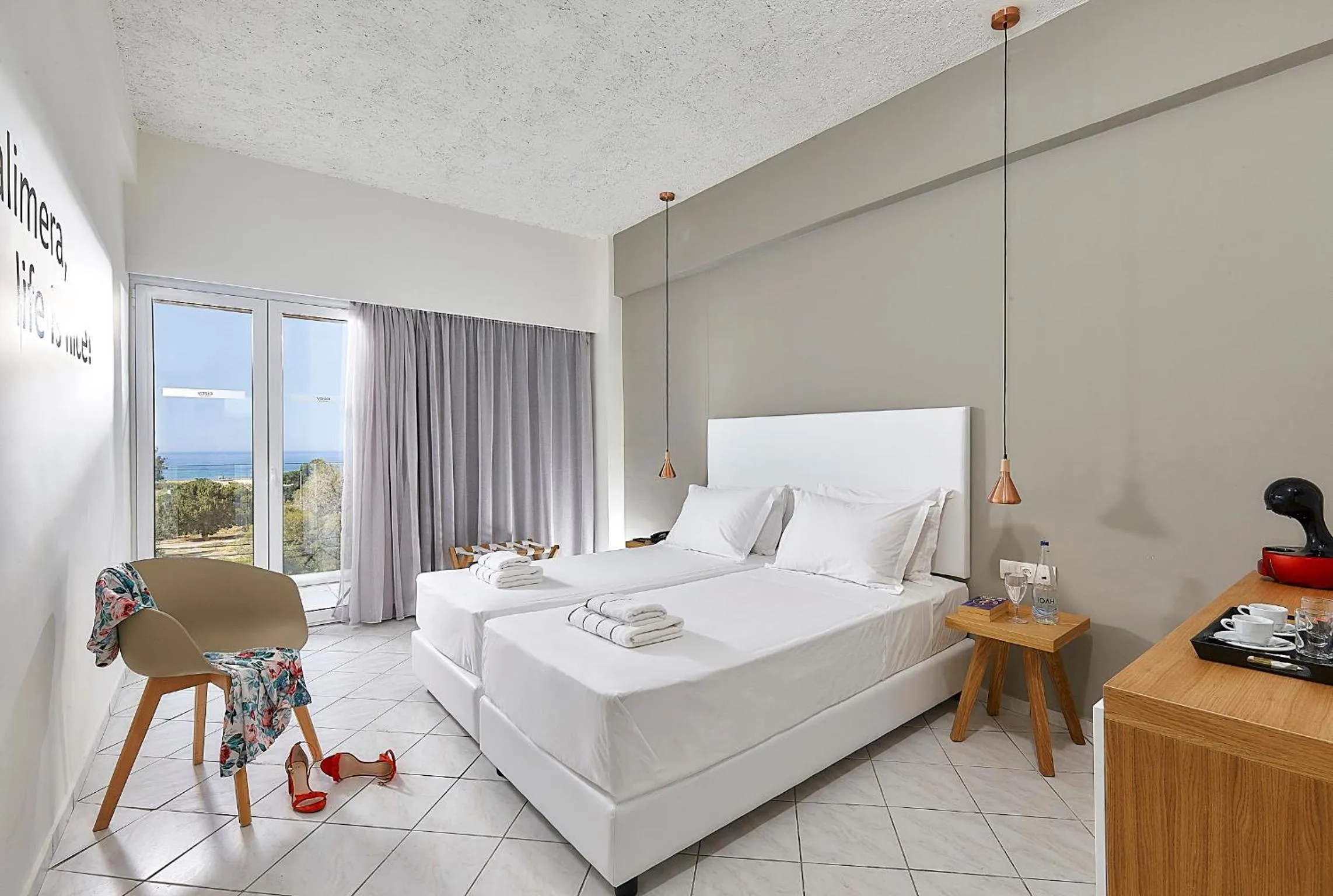 Bedroom, Bed in Vasia Royal Hotel