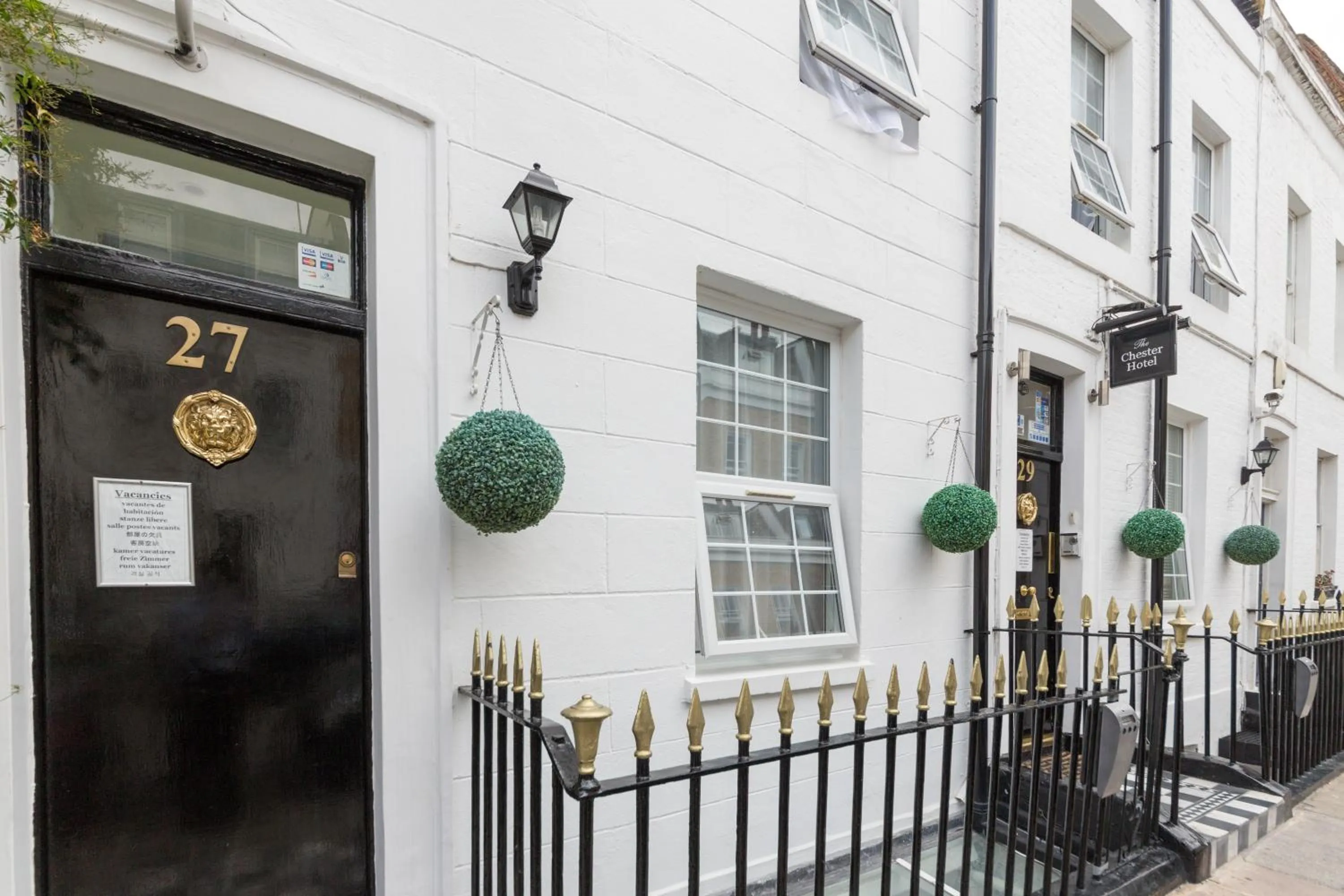 Property building in Chester Hotel