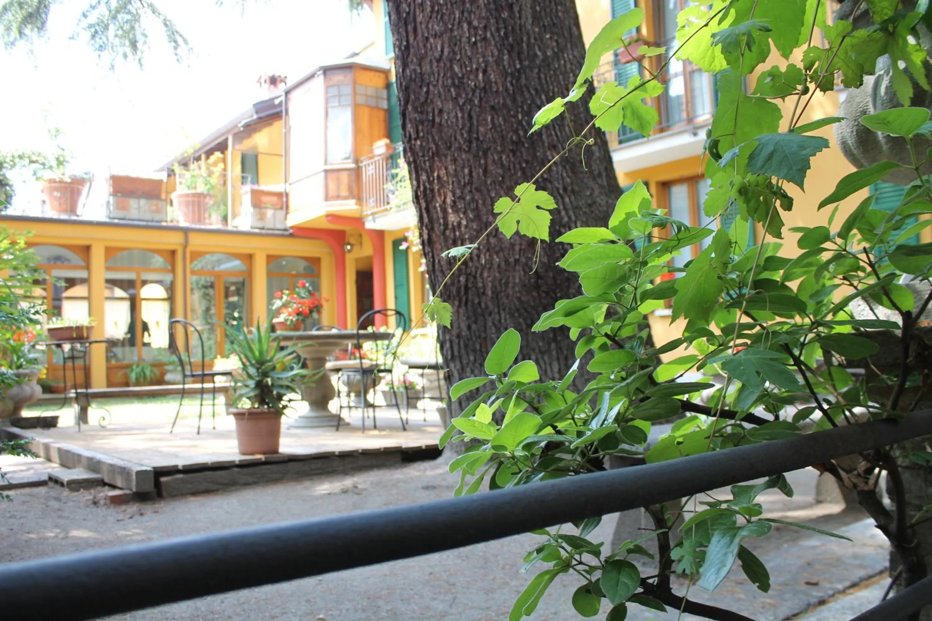 Garden in Hotel Centrale Bellagio