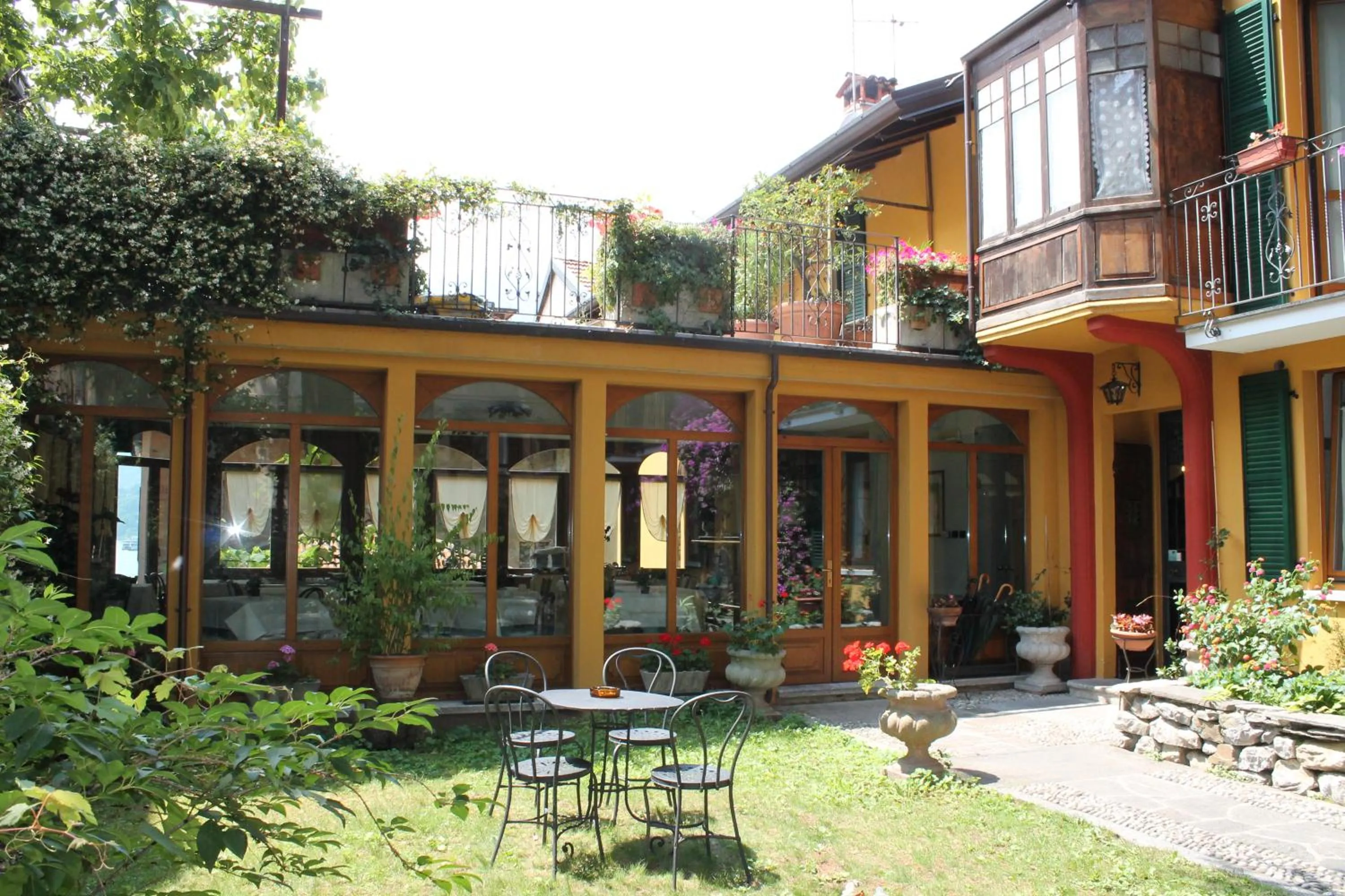 Garden in Hotel Centrale Bellagio