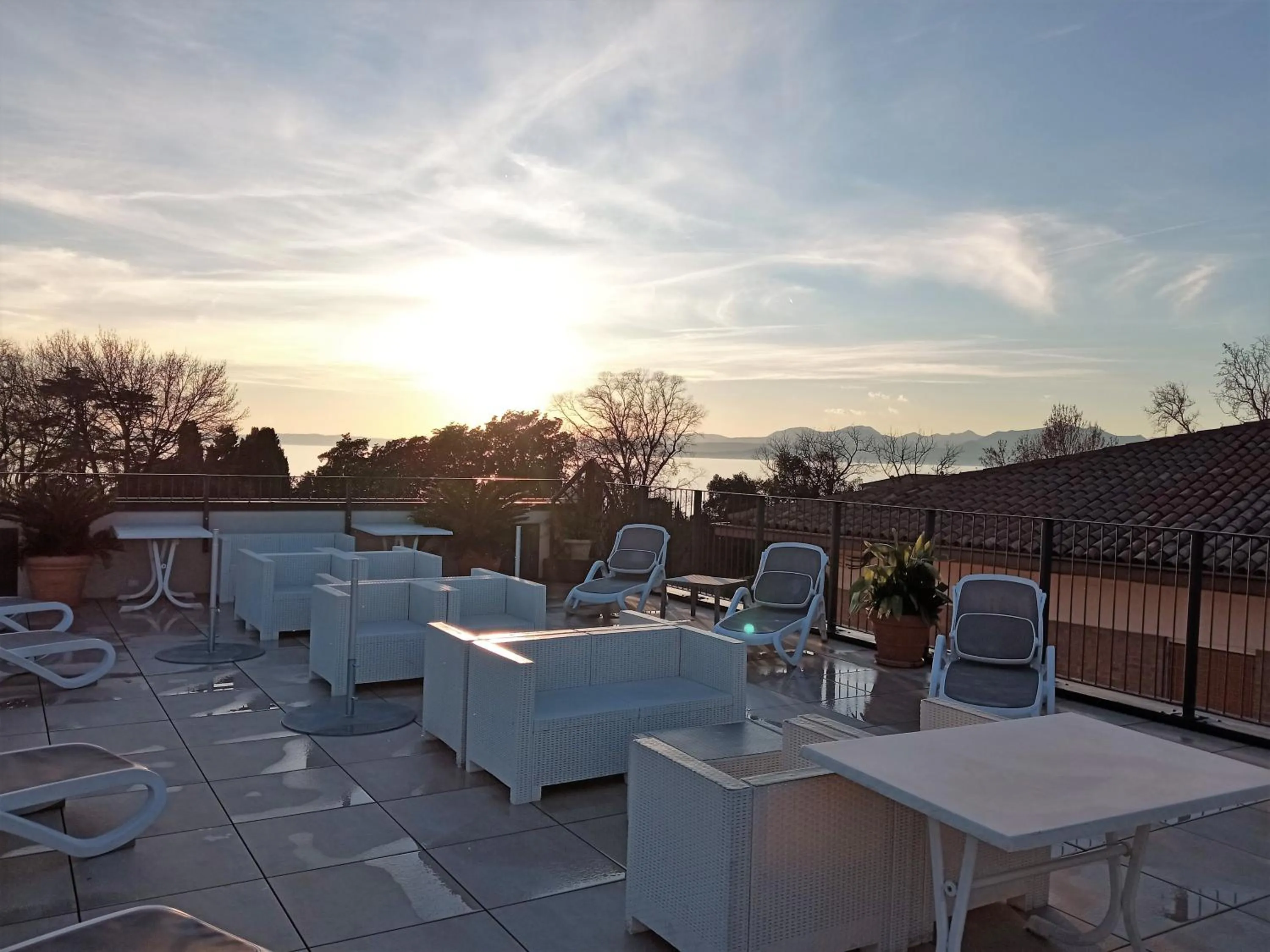 Sunset in Hotel Orchidea