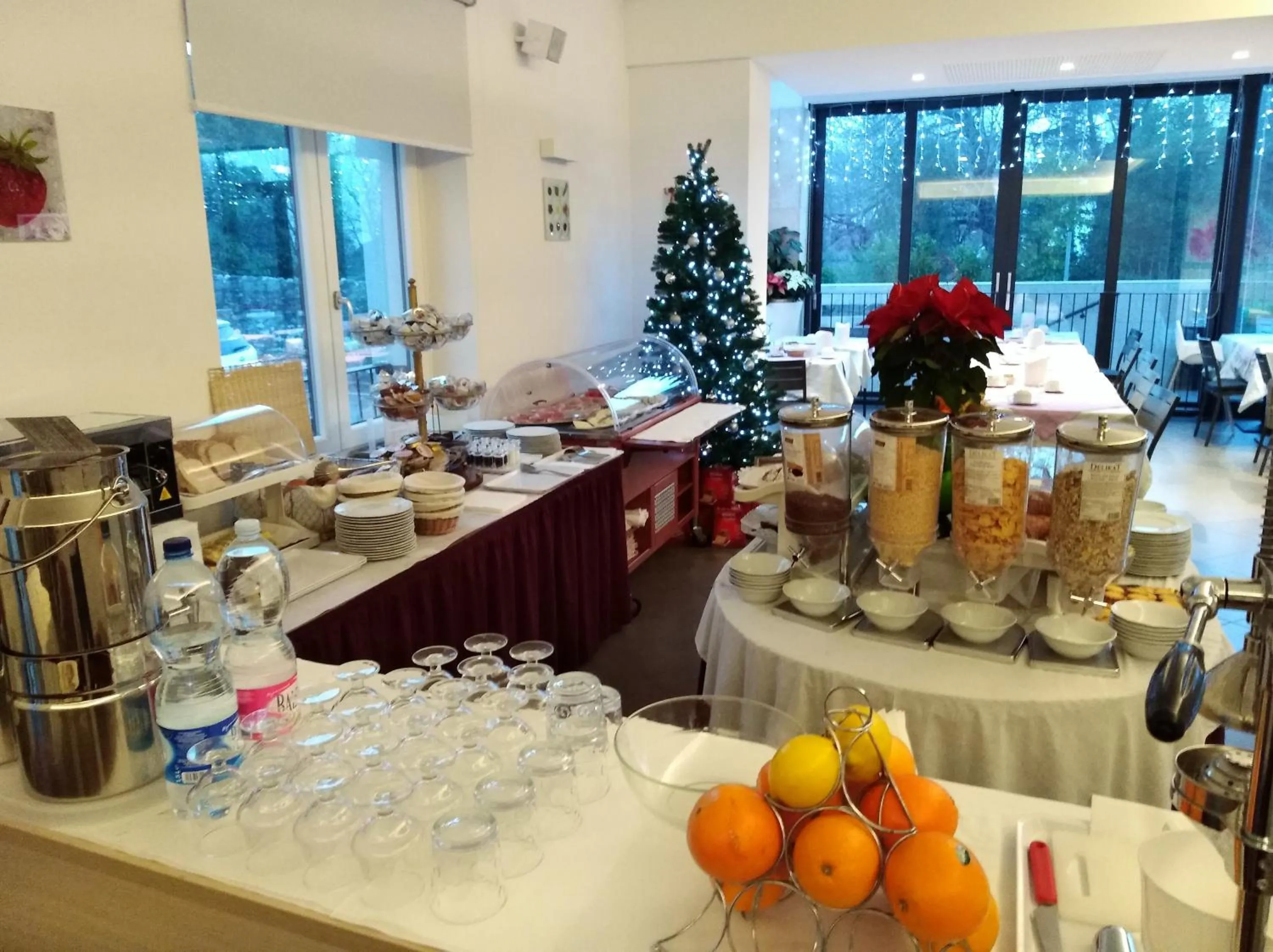 Buffet breakfast in Hotel Orchidea