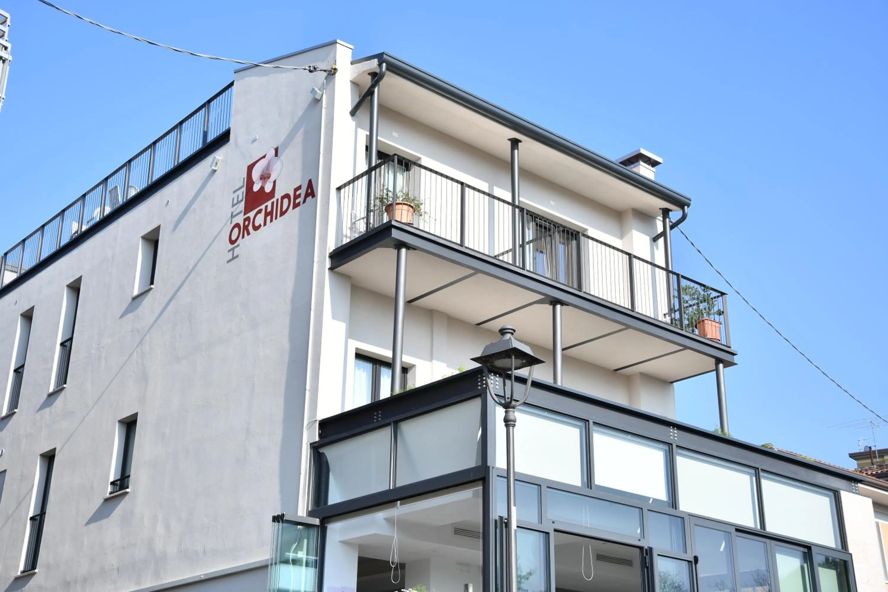 Property building in Hotel Orchidea