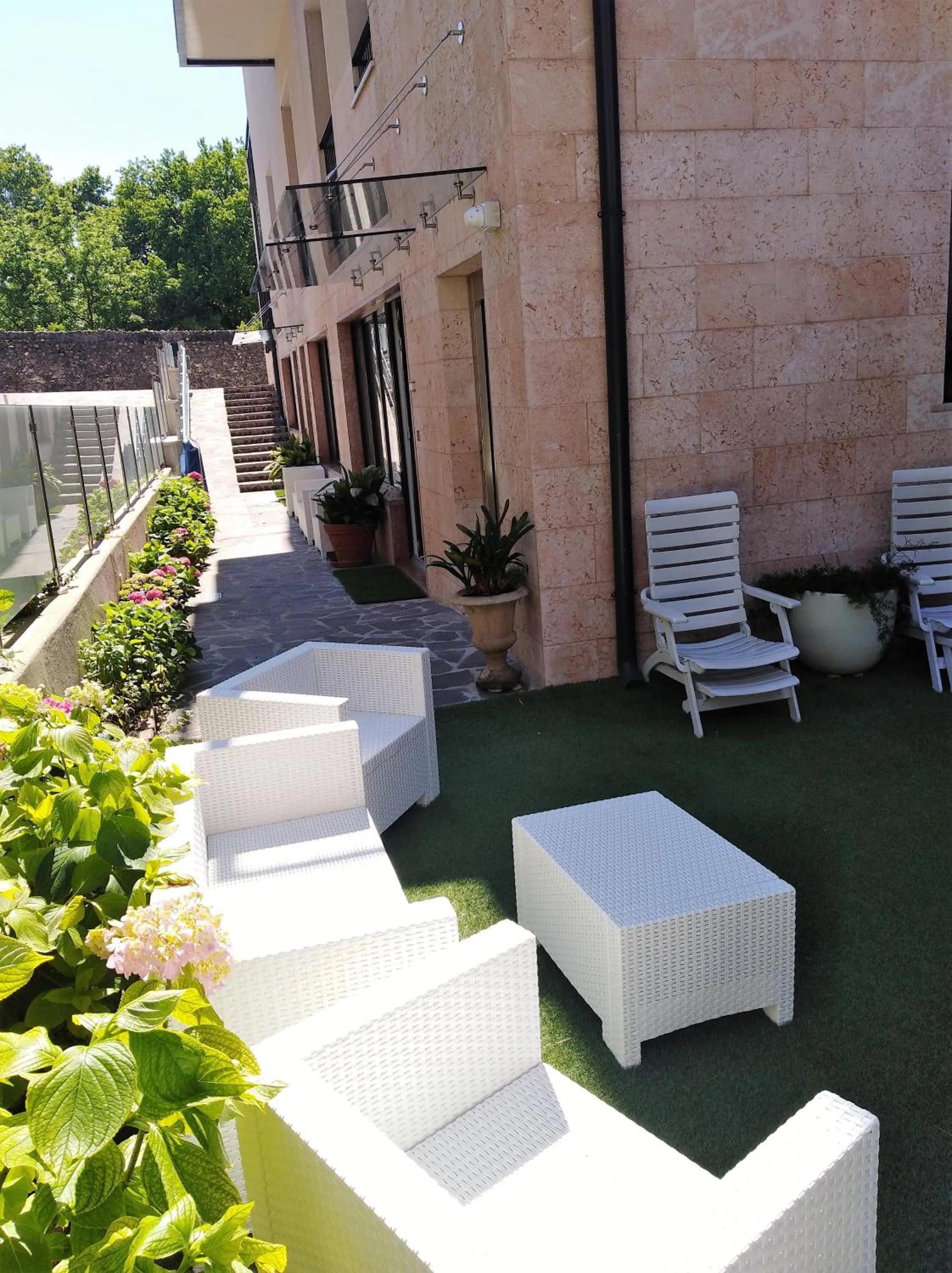 Garden in Hotel Orchidea