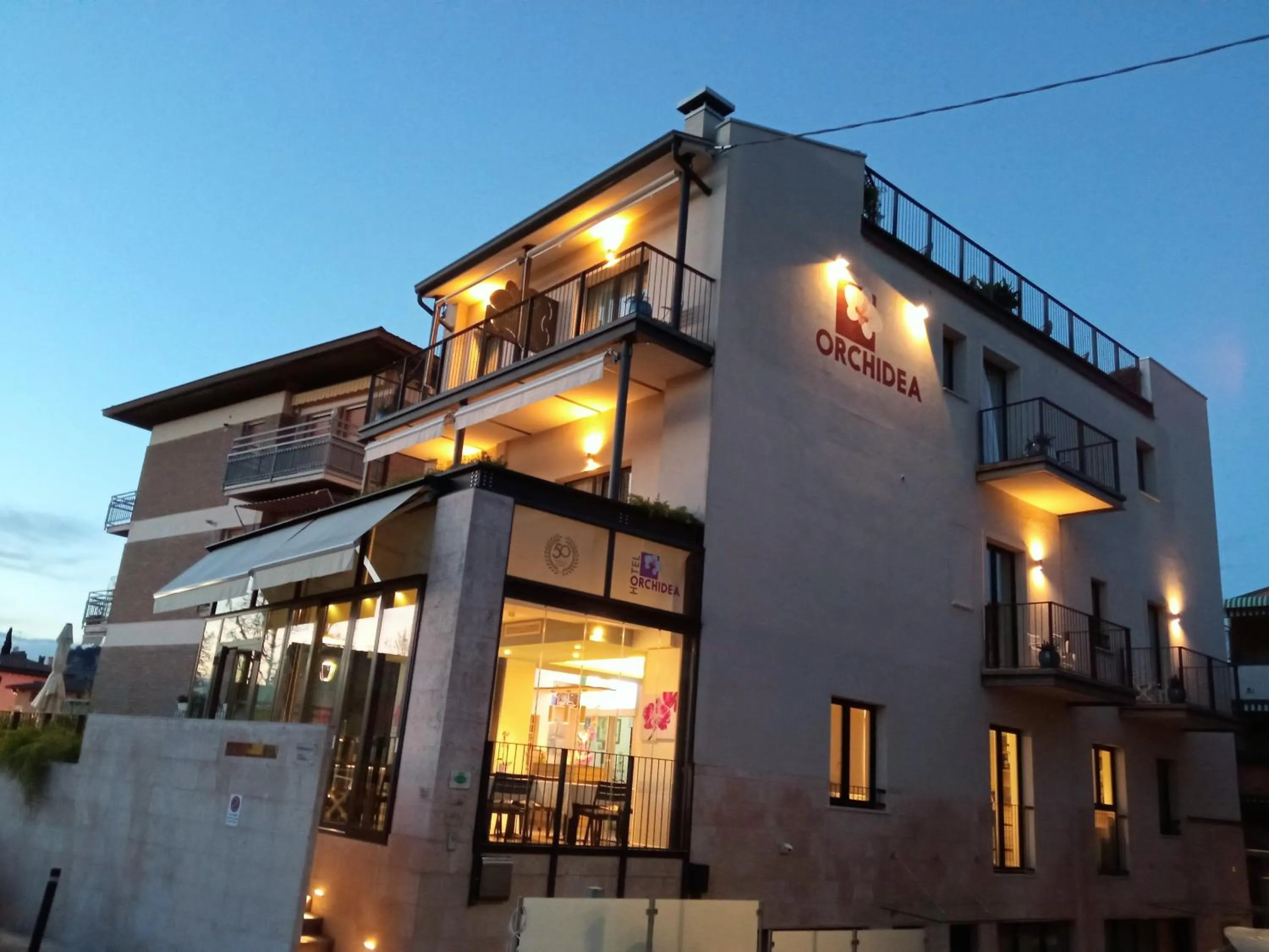 Property building in Hotel Orchidea