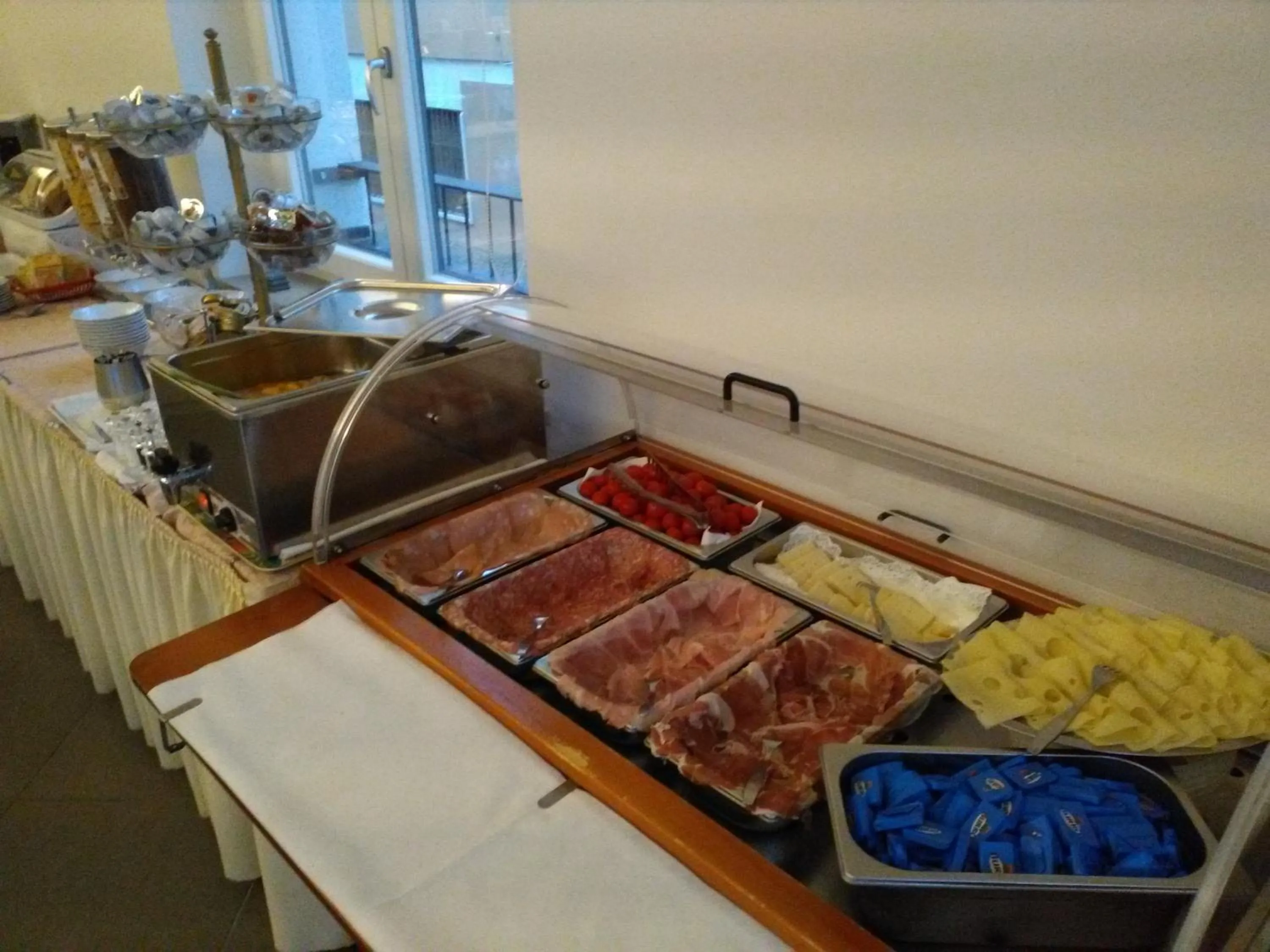 Food close-up in Hotel Orchidea