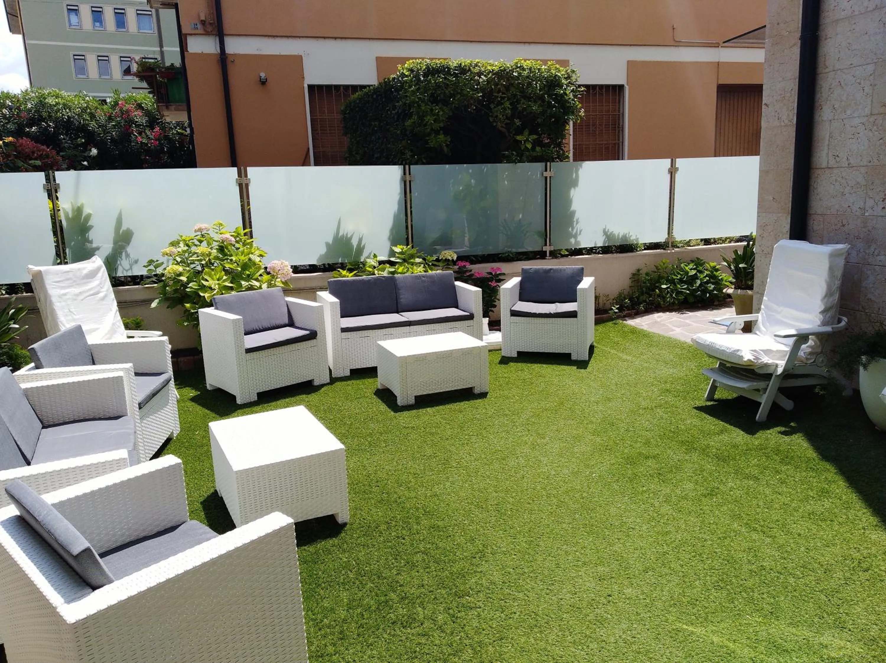 Garden in Hotel Orchidea