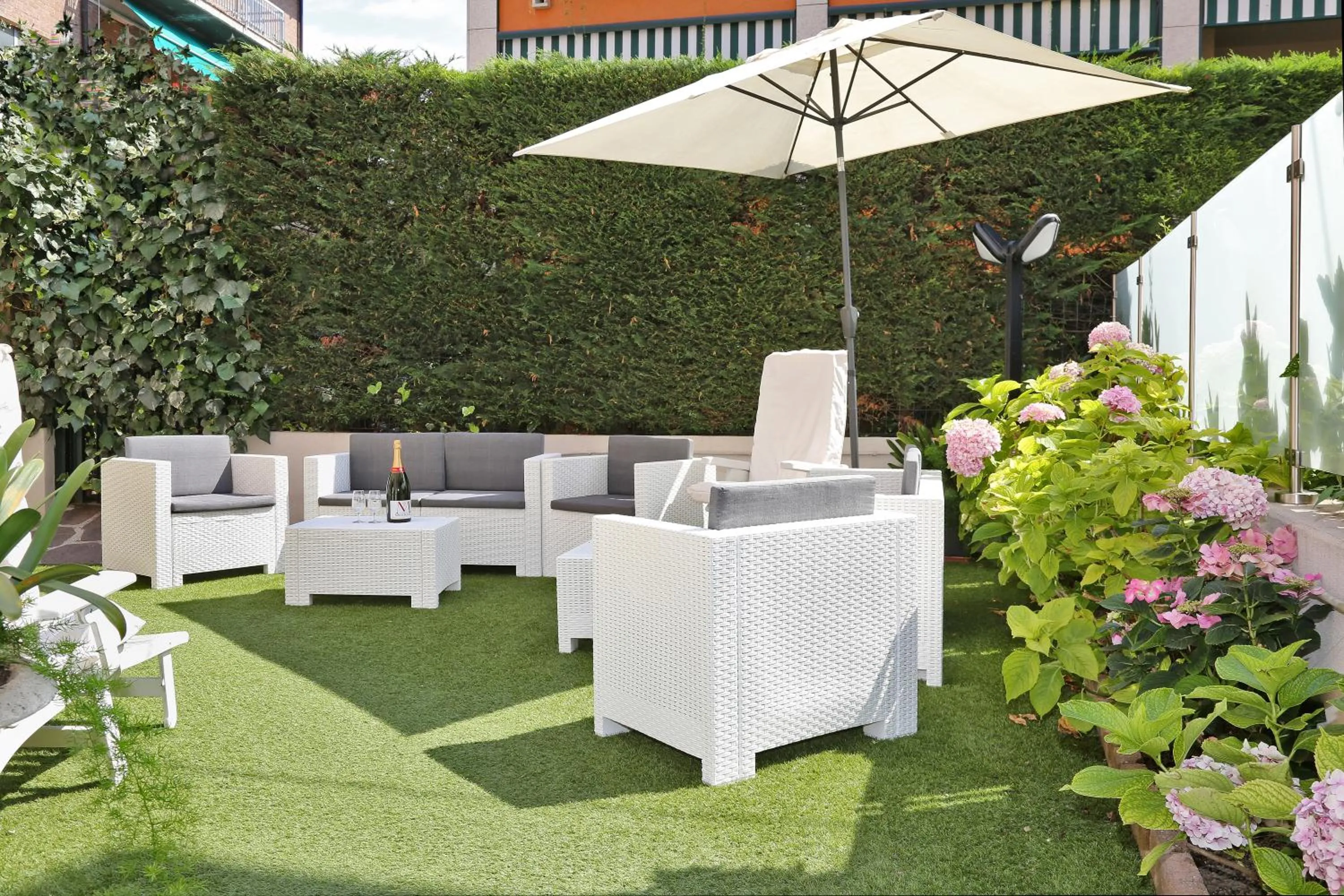 Garden in Hotel Orchidea