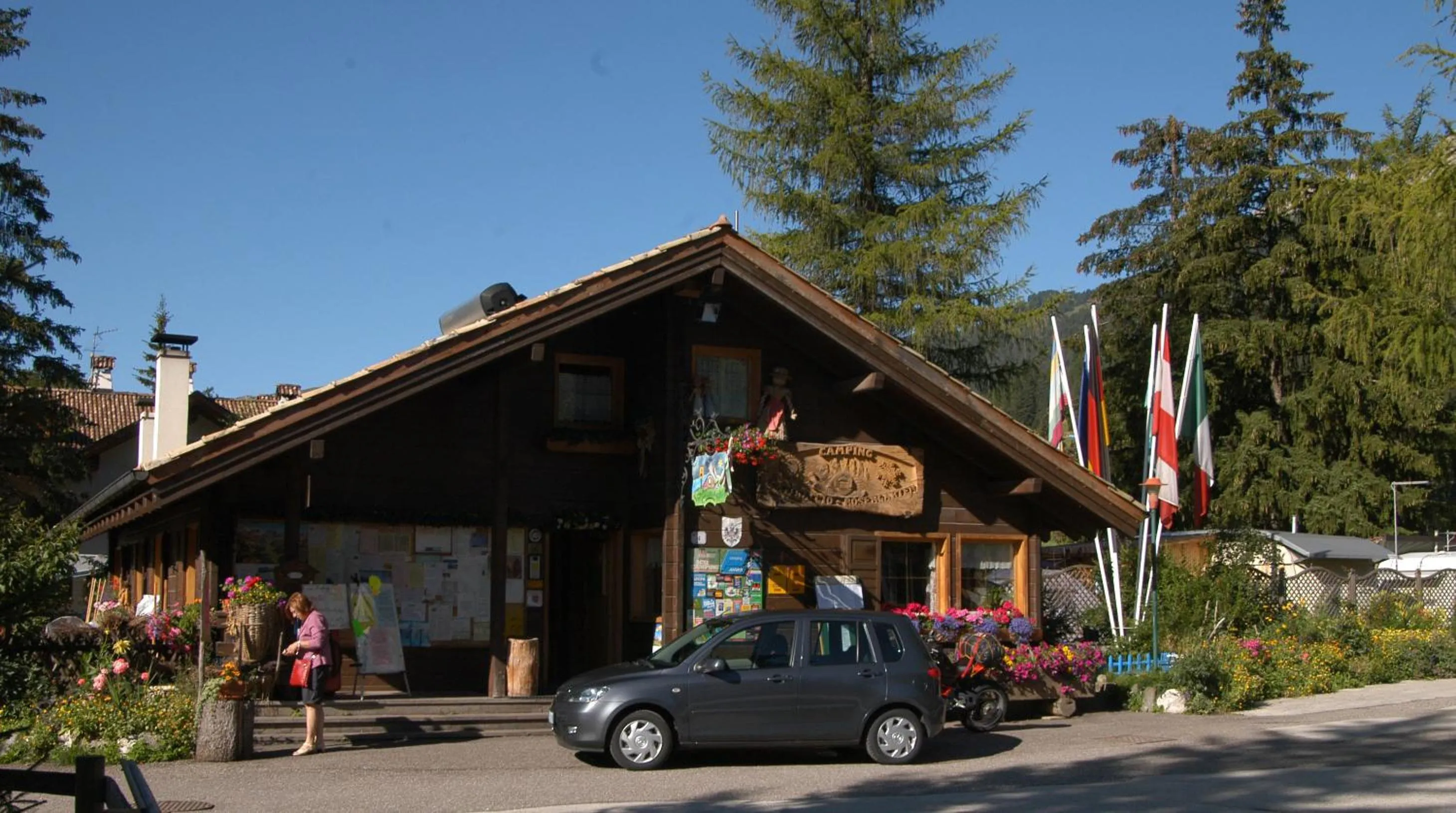 Lobby or reception in Camping Catinaccio Rosengarten