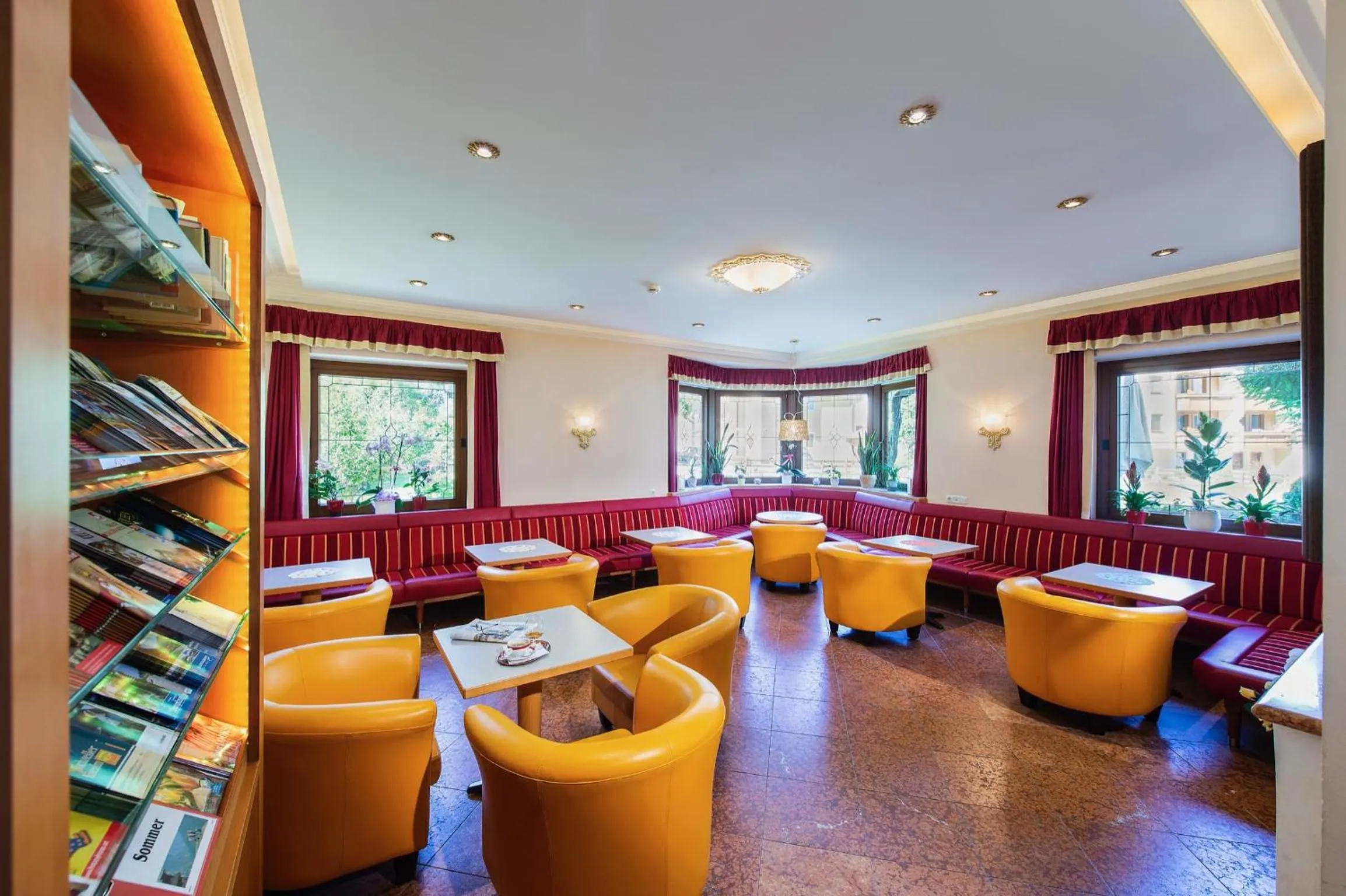 Seating area in Hotel-Pension Strolz