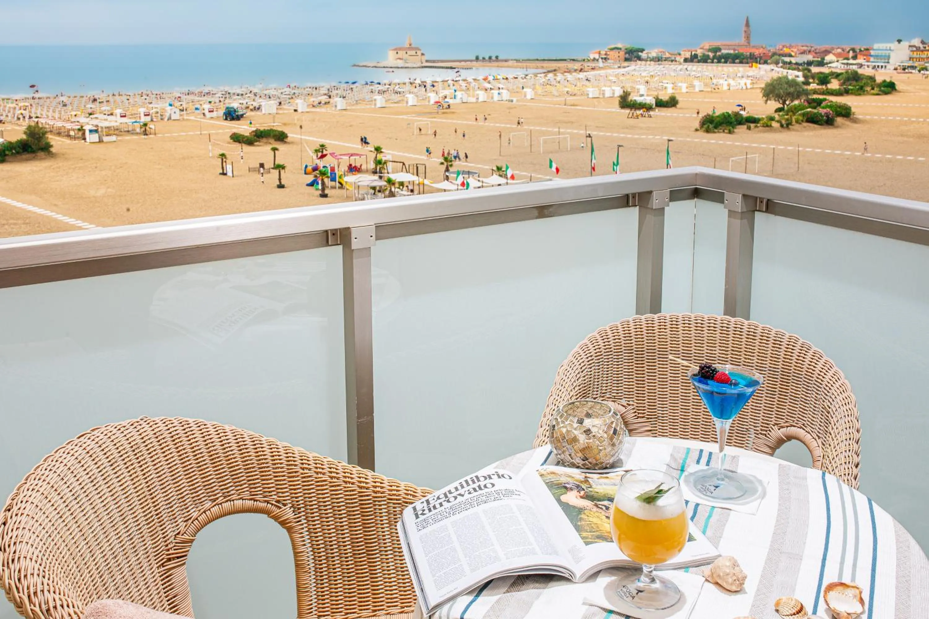 Balcony/Terrace in Hotel Karinzia