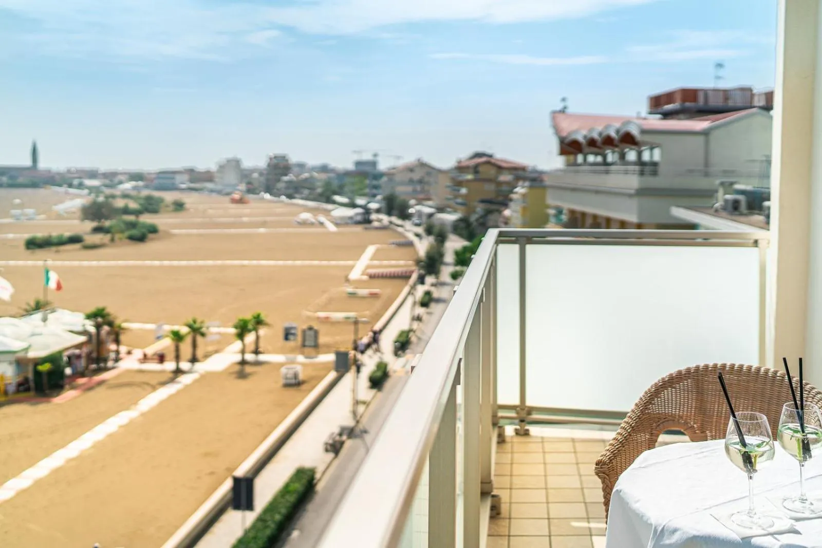 Balcony/Terrace in Hotel Karinzia