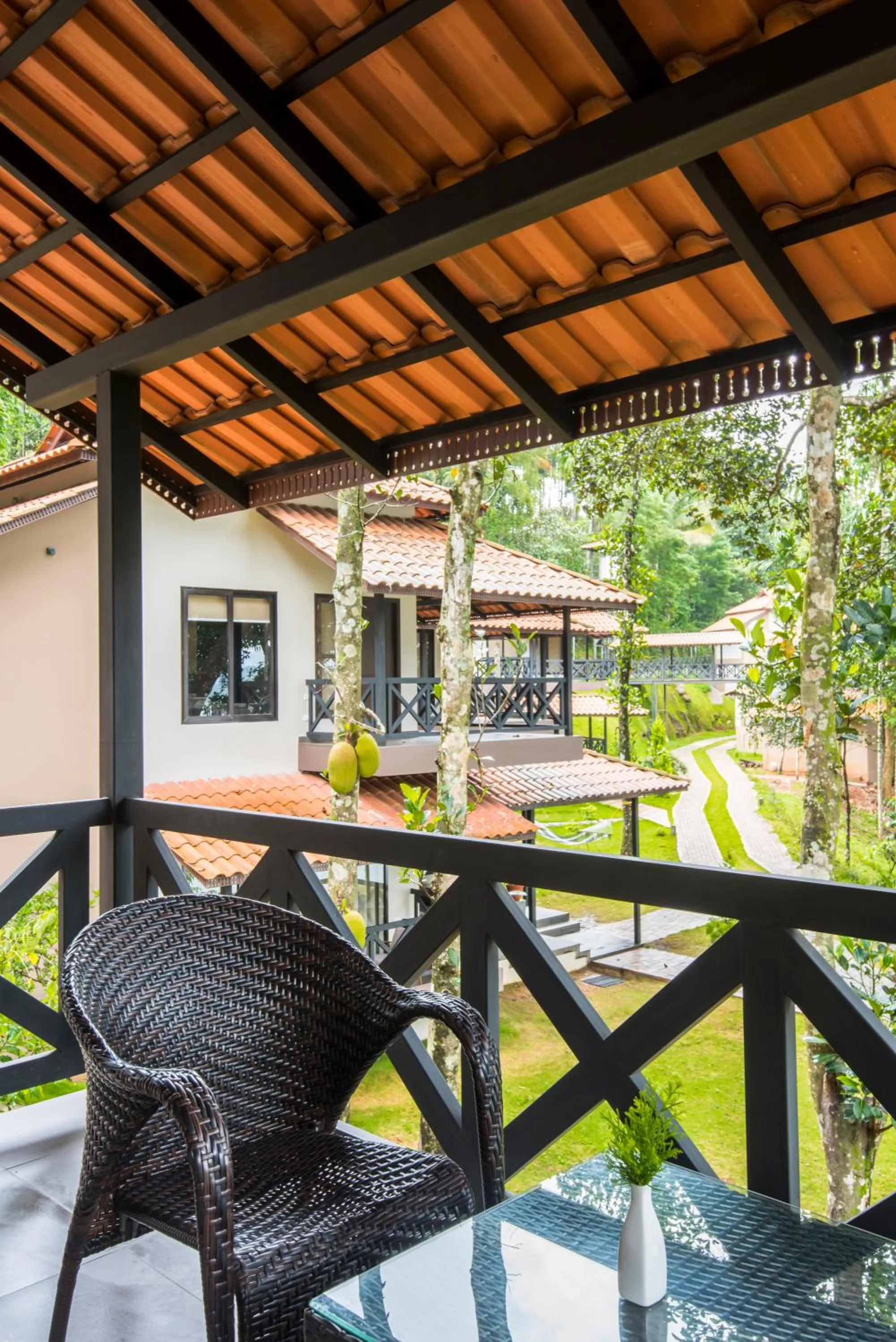 Balcony/Terrace in The Serenity Resort