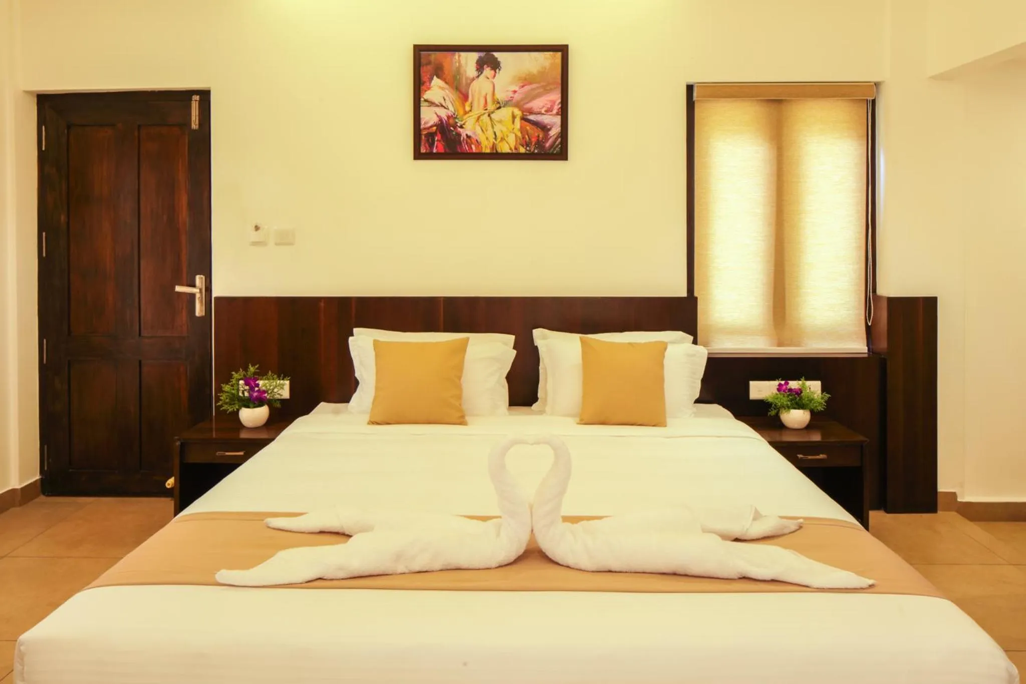 Bed in The Serenity Resort