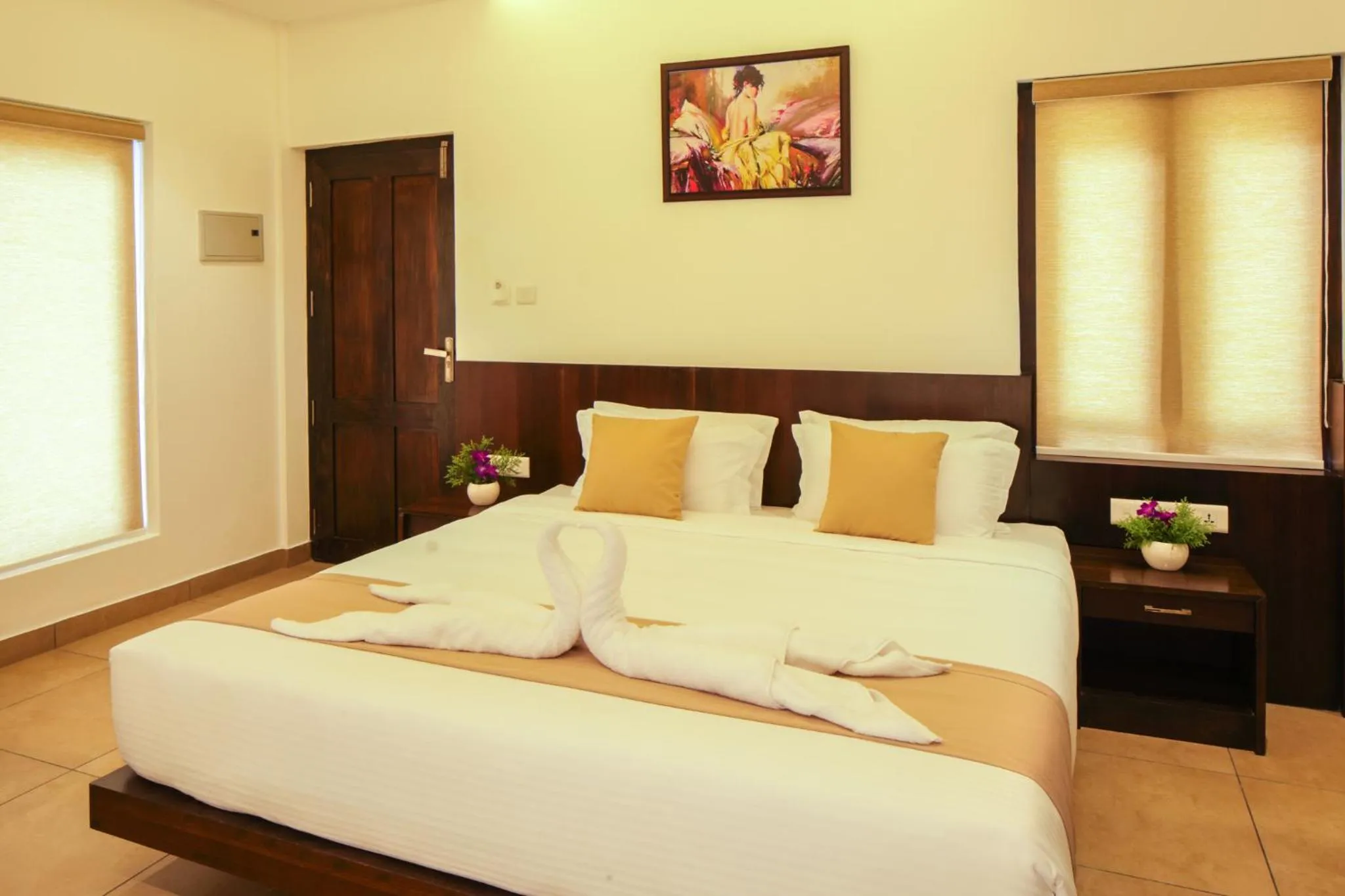 Bed in The Serenity Resort