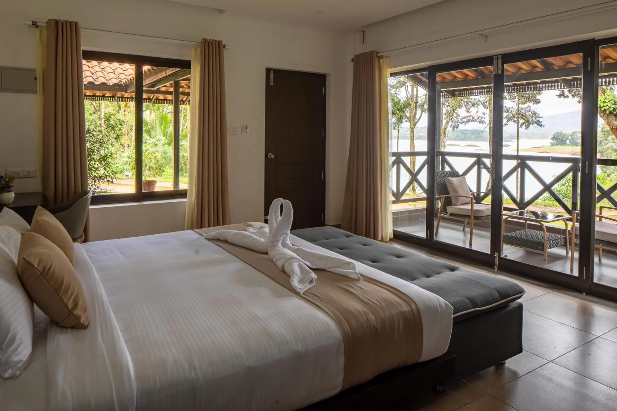 Photo of the whole room, Bed in The Serenity Resort