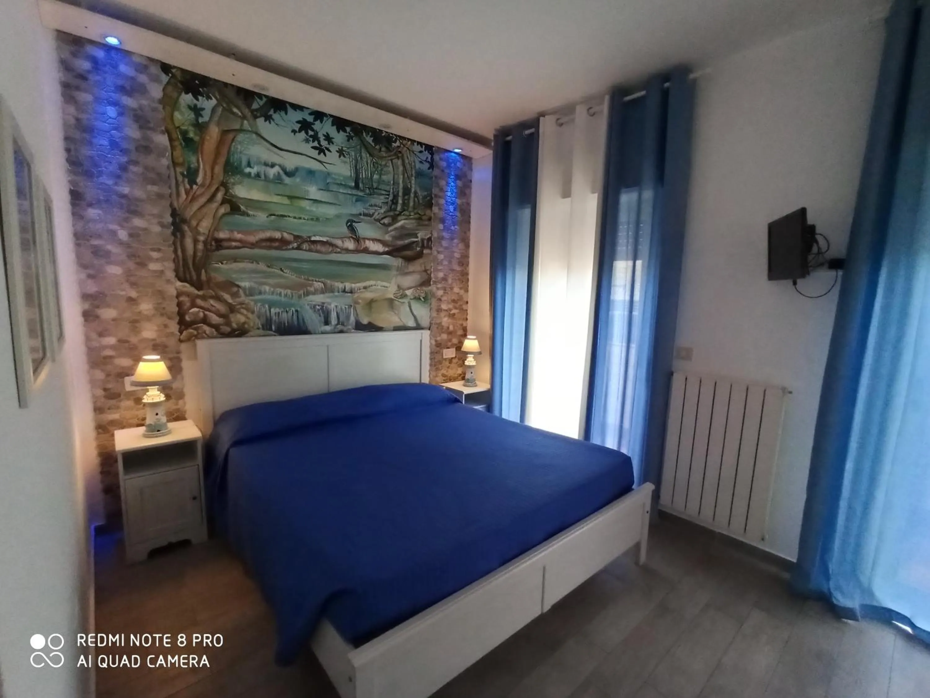 Bed in B&B Triskèles