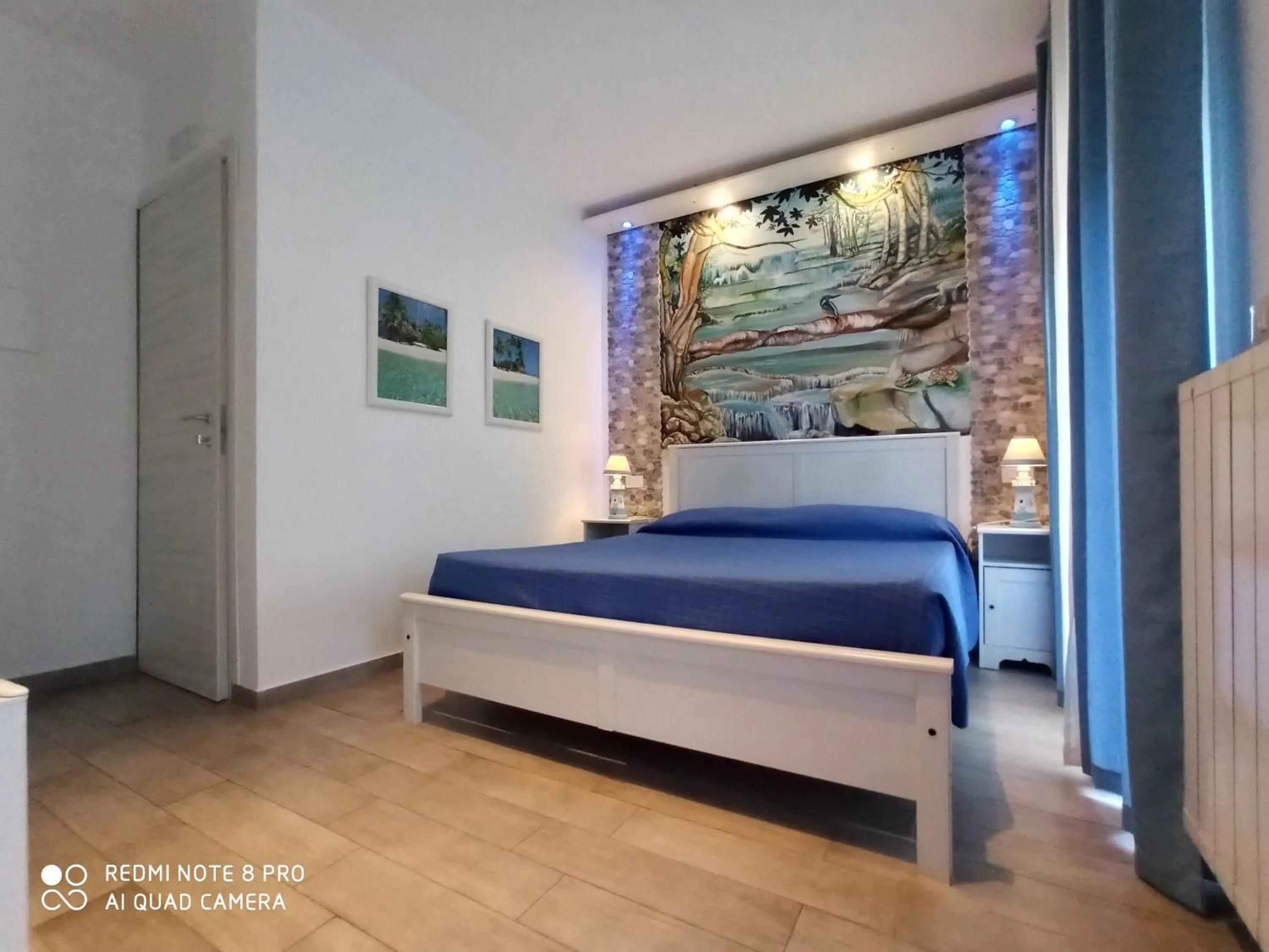 Bed in B&B Triskèles