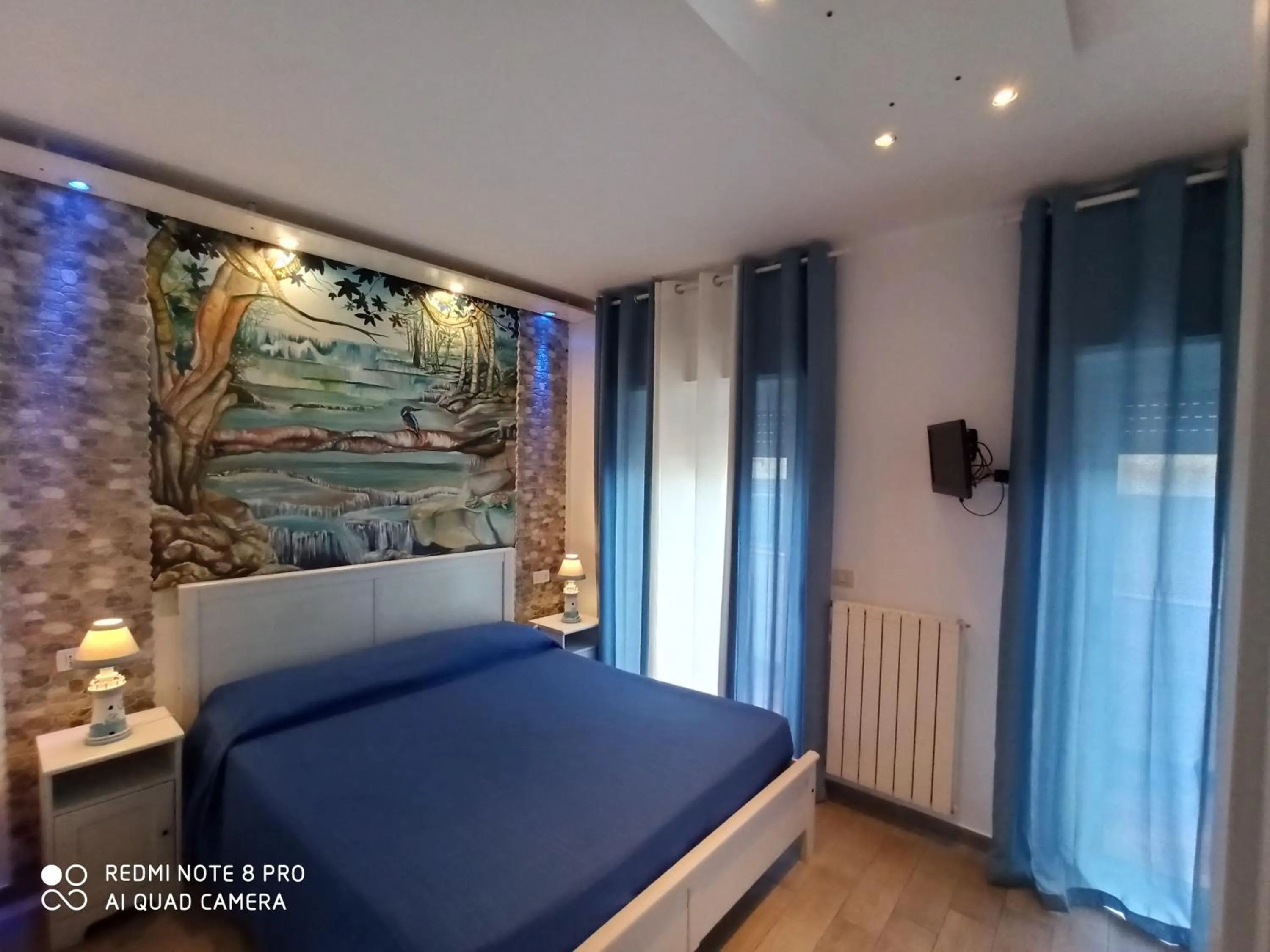 Bed in B&B Triskèles