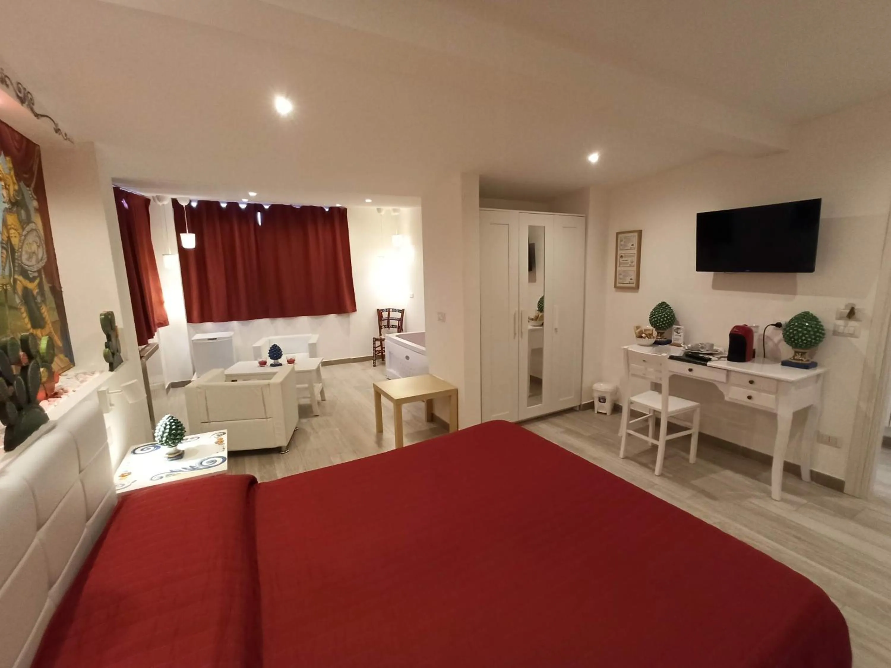 Bed in B&B Triskèles