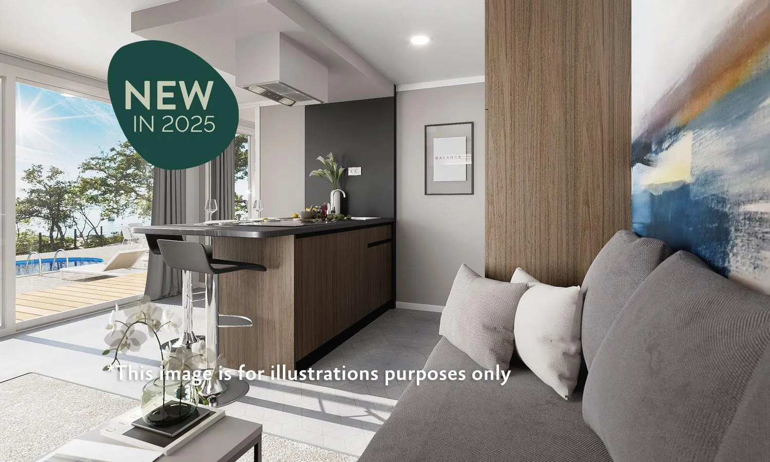 Living room in Aminess Sirena - Holiday homes Premium Village