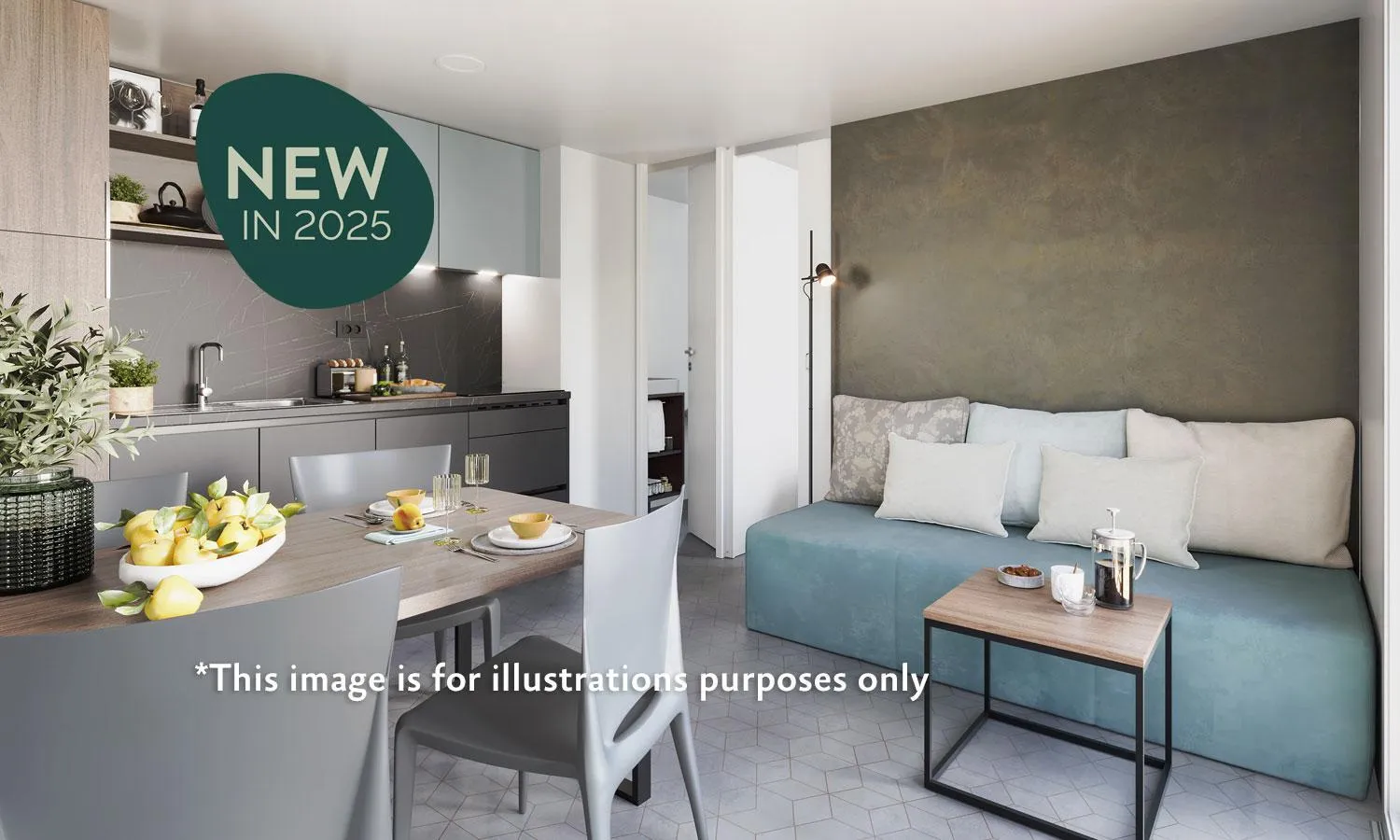 Kitchen or kitchenette in Aminess Sirena - Holiday homes Premium Village