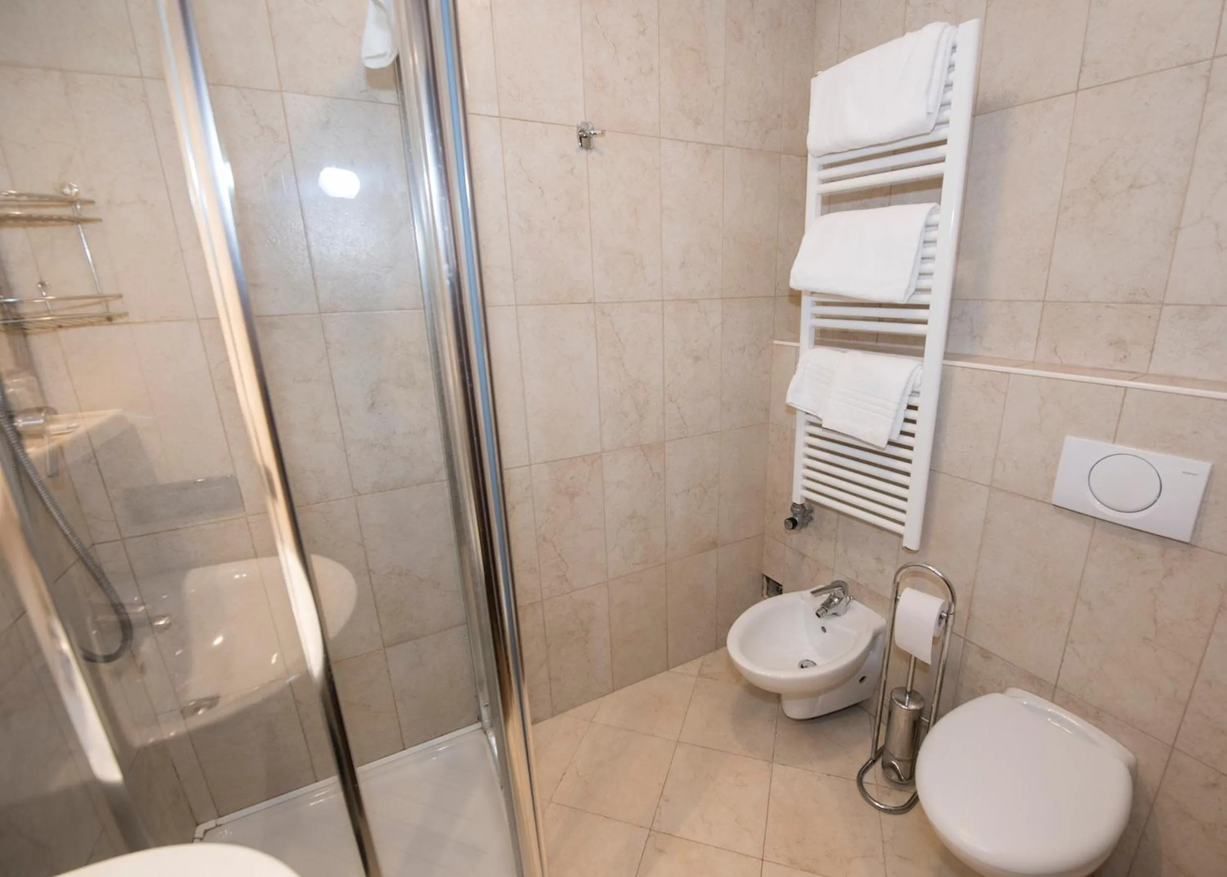 Bathroom in Hotel Guerrato