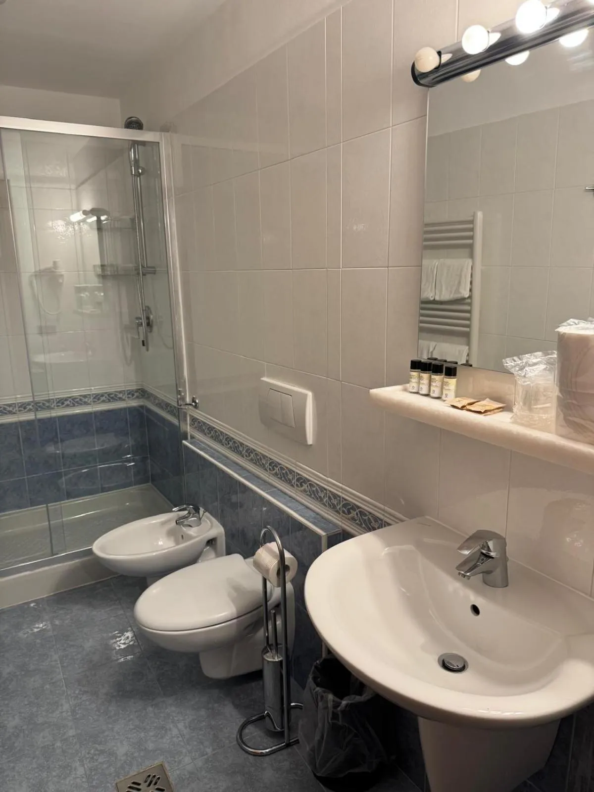 Bathroom in Hotel Guerrato